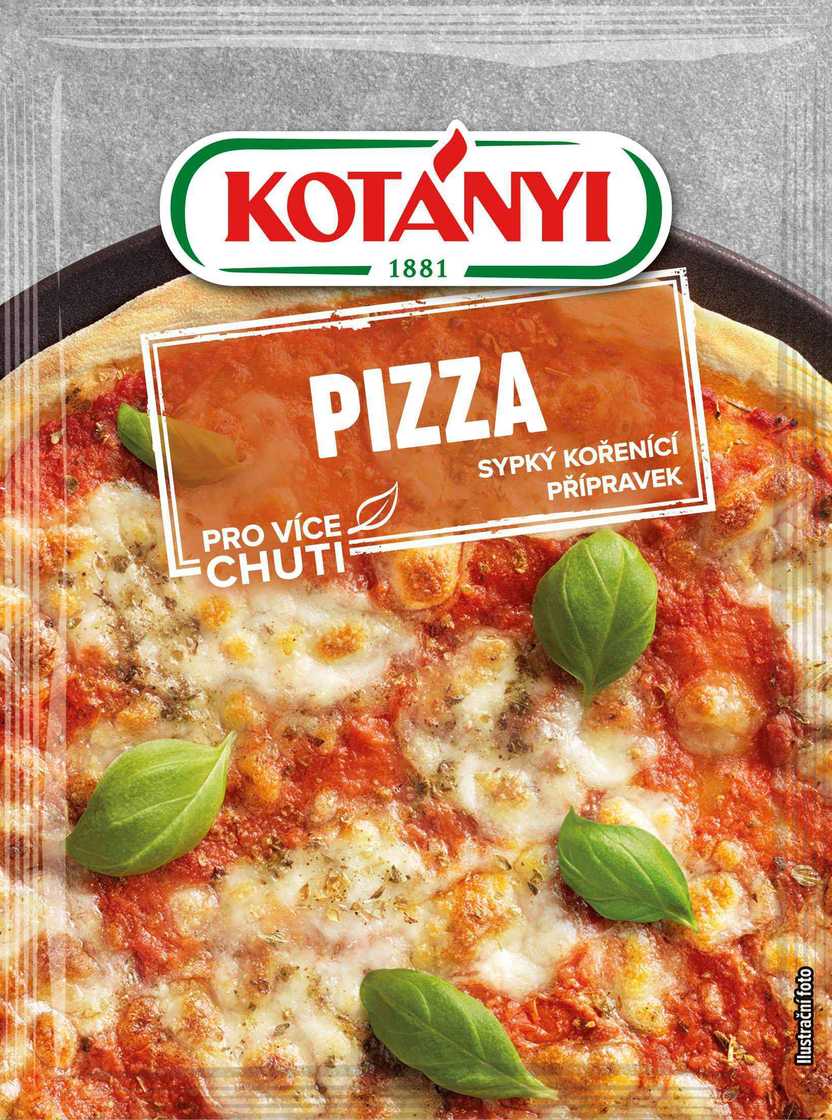 Trvanlivé potraviny - Kotányi Pizza 18 g