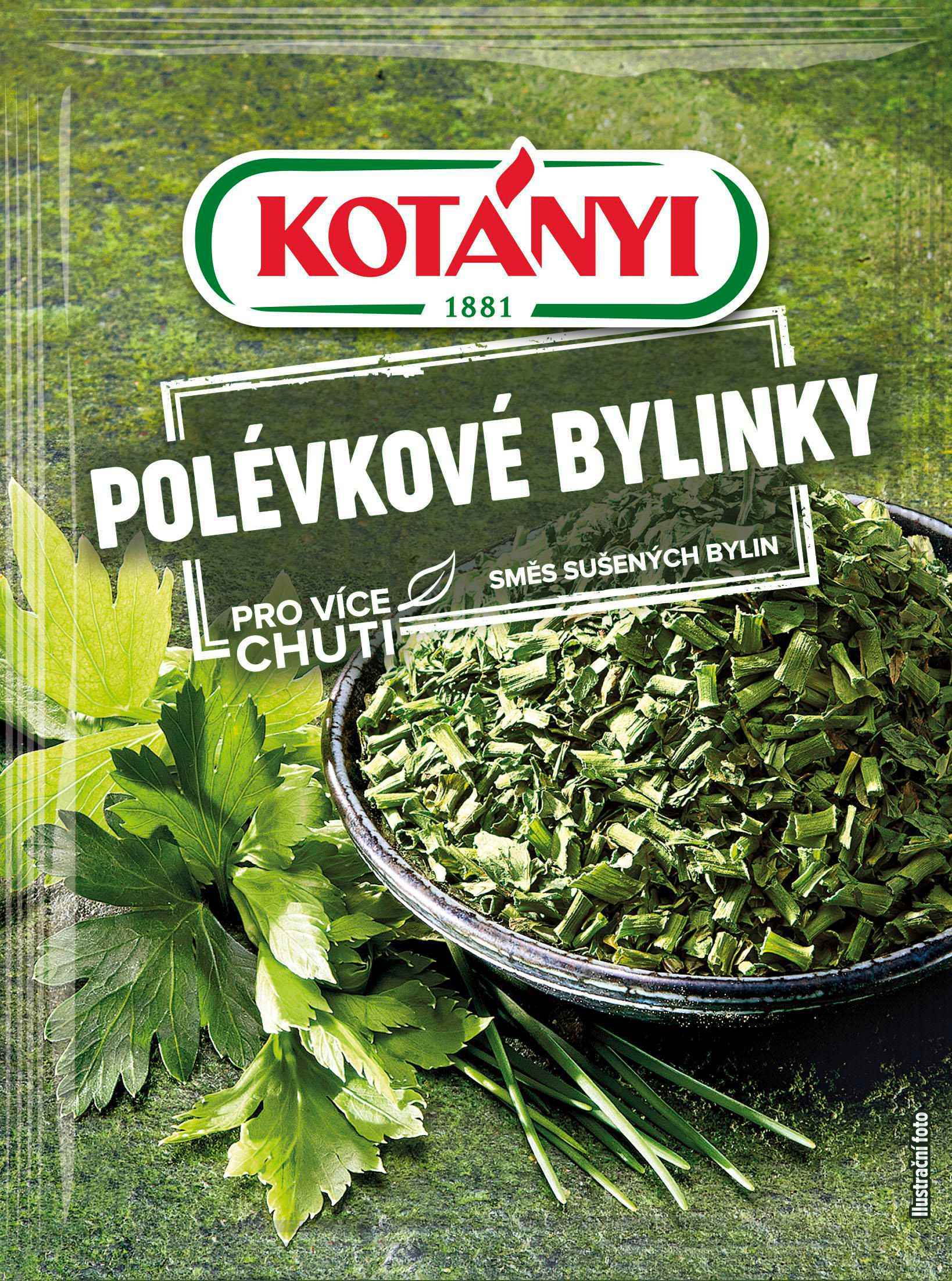 Trvanlivé potraviny - Kotányi Polévkové bylinky 8 g
