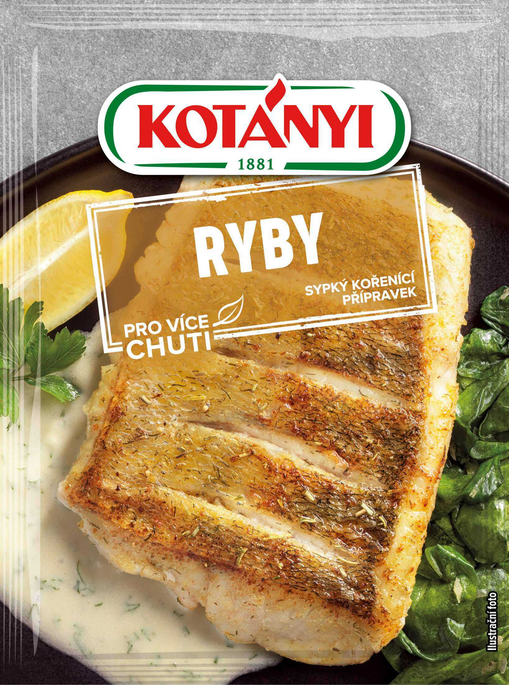 Trvanlivé potraviny - Kotányi Ryby 26 g