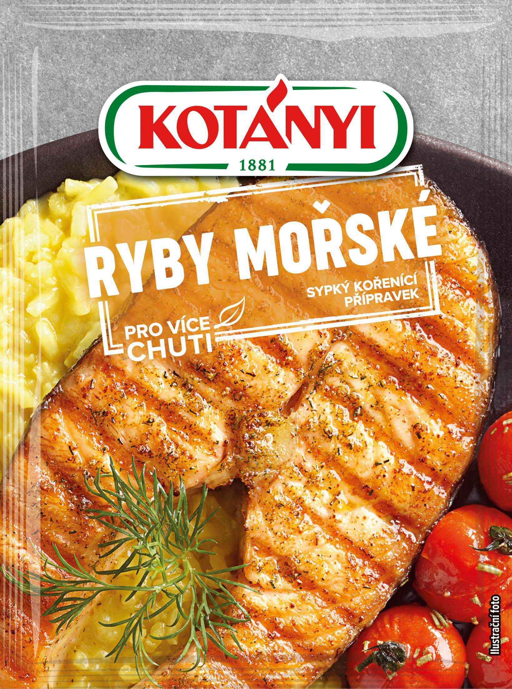 Trvanlivé potraviny - Kotányi Ryby mořské 26g