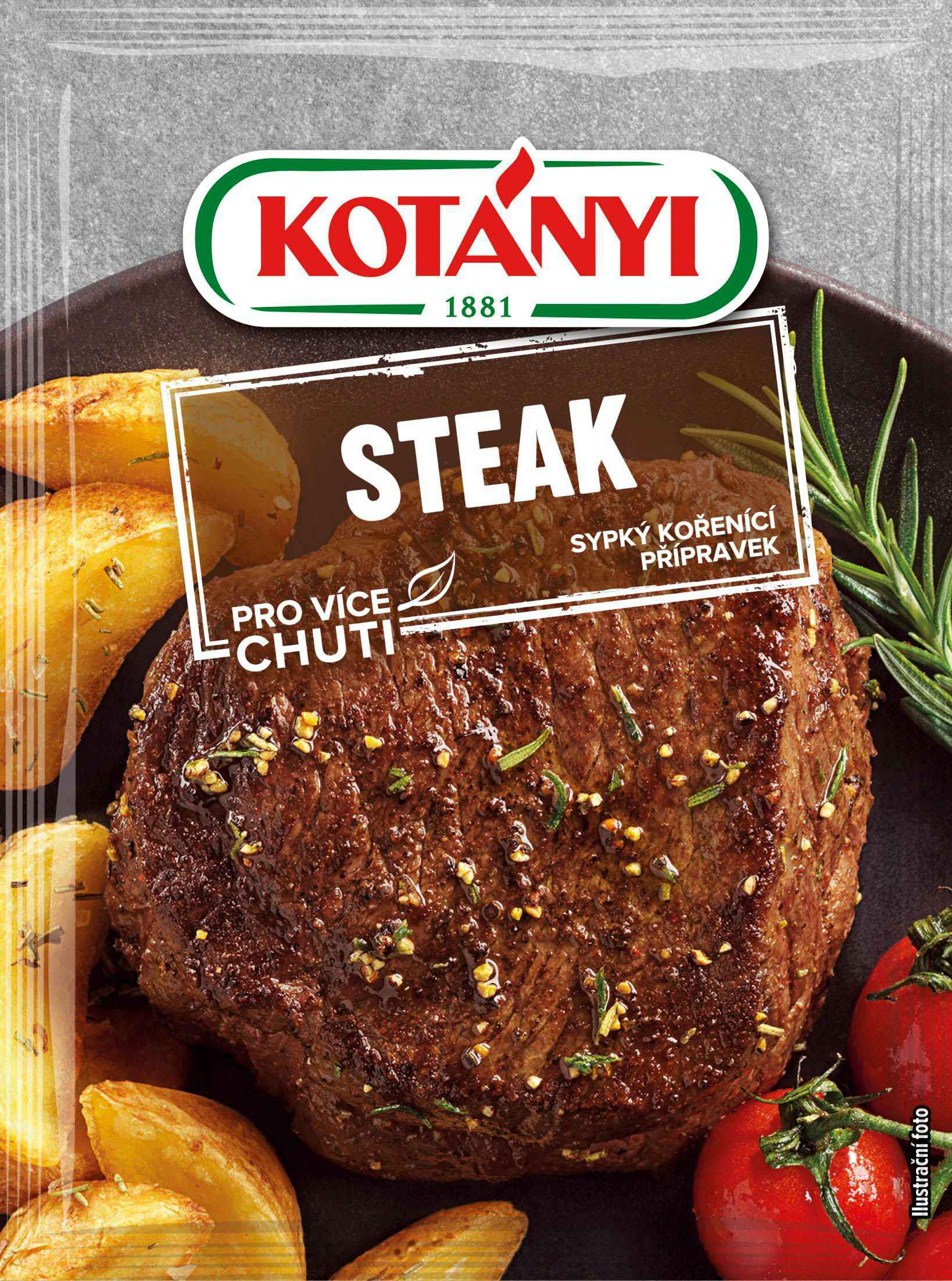 Trvanlivé potraviny - Kotányi Steak 40 g