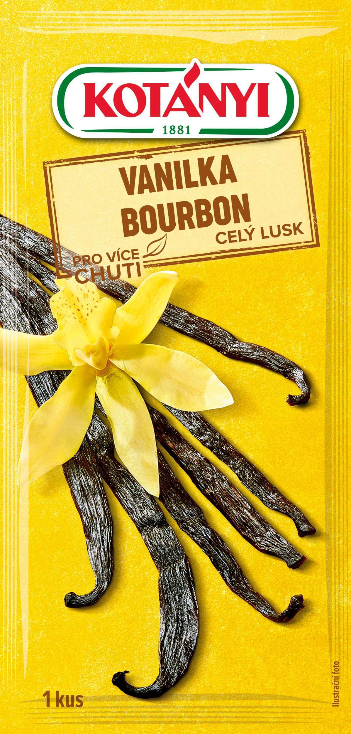 Trvanlivé potraviny - Kotányi Vanilka Bourbon 3 g