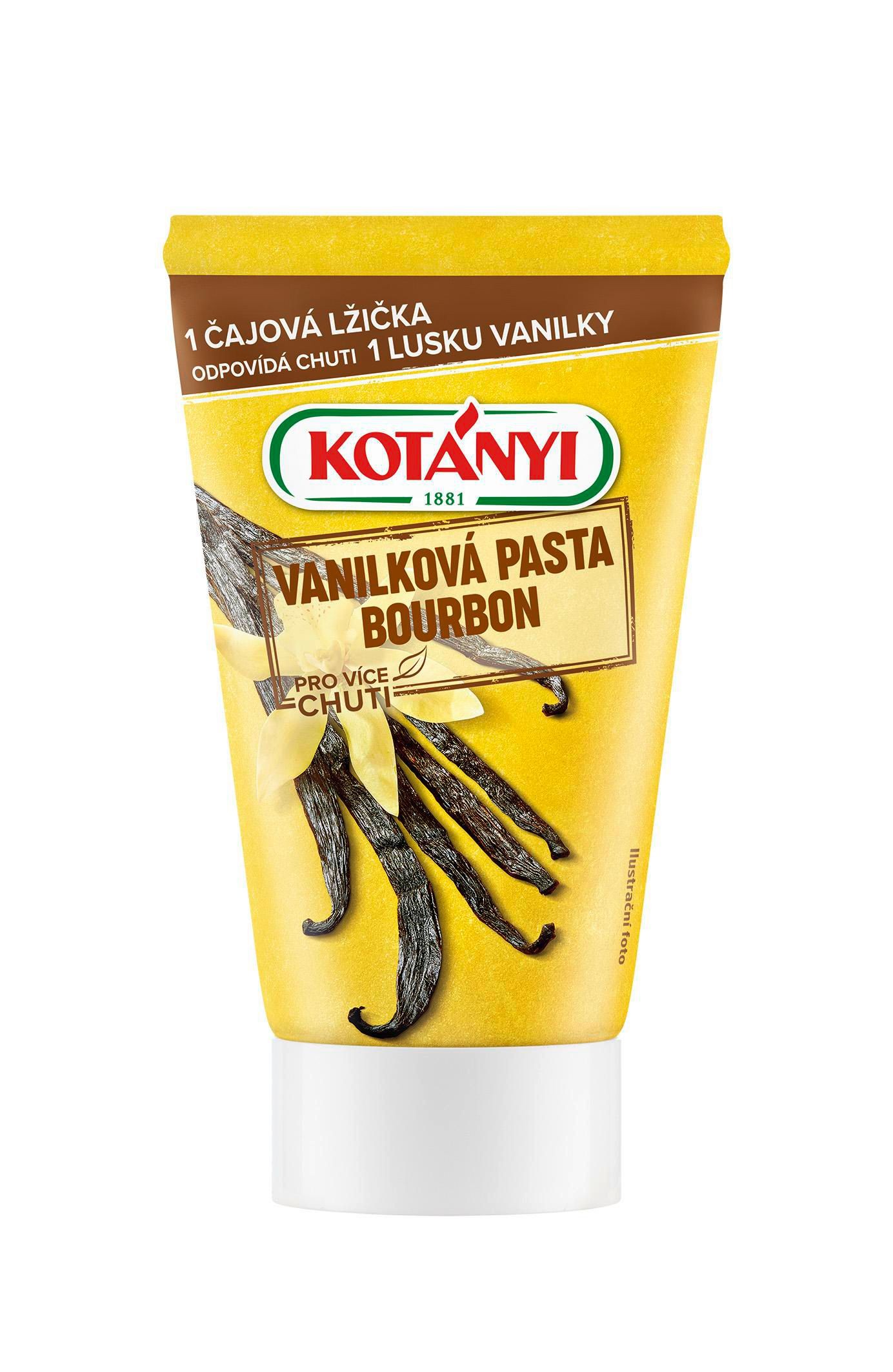 Trvanlivé potraviny - Kotányi Vanilková pasta Bourbon 50 g