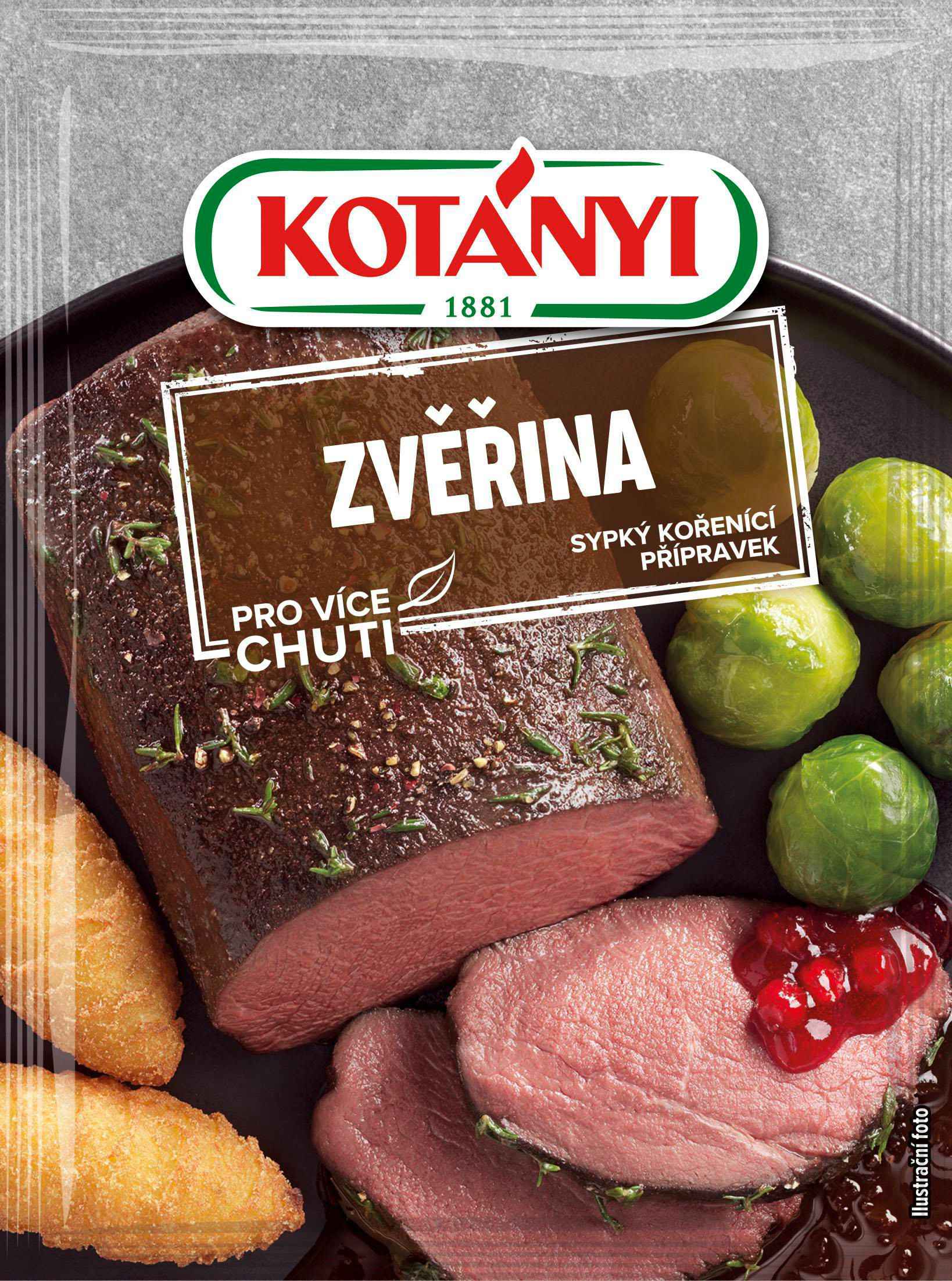 Trvanlivé potraviny - Kotányi Zvěřina 20 g