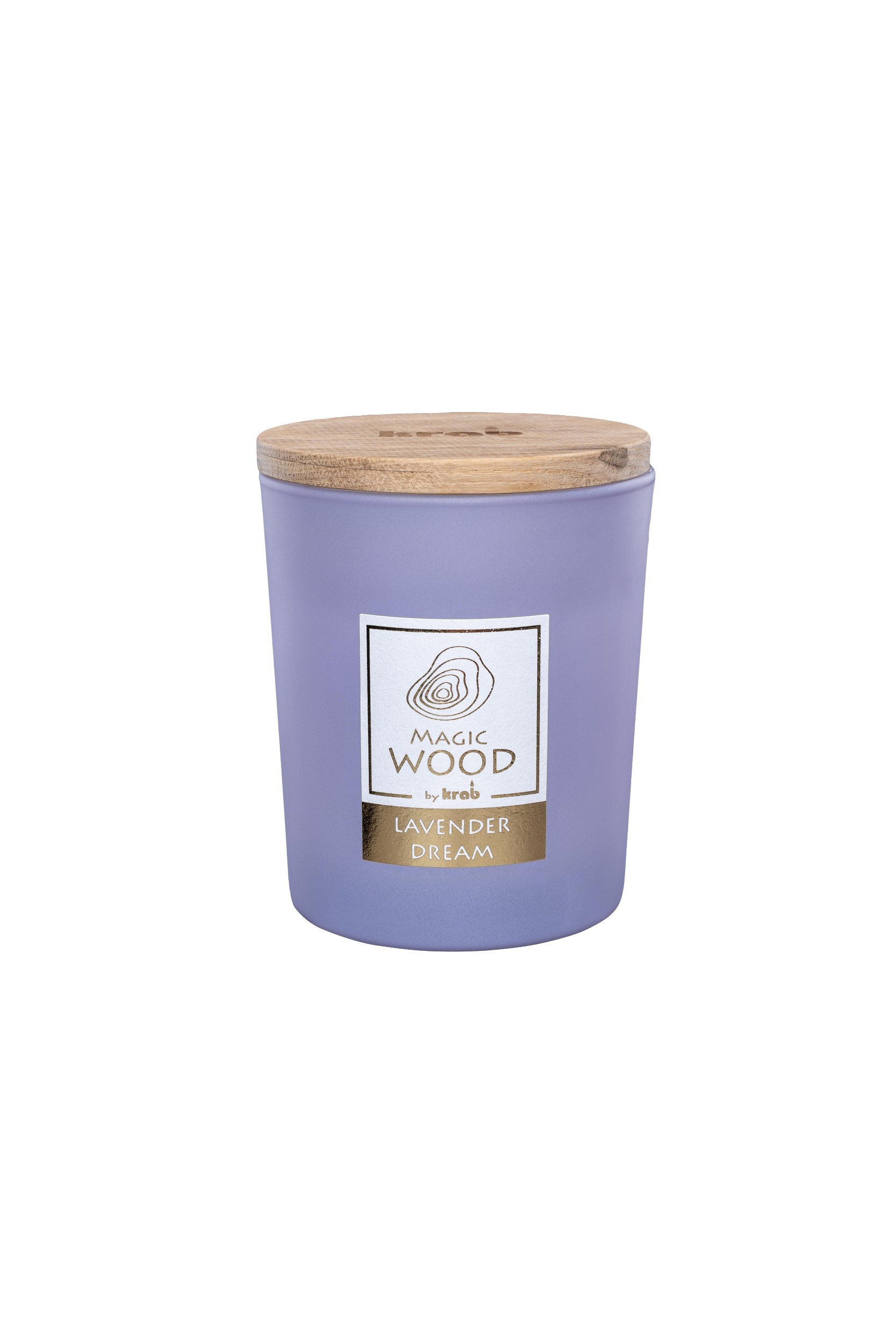 Domácnost a Zahrada - Krab Svíčka Magic Wood 300g Lavender Dream