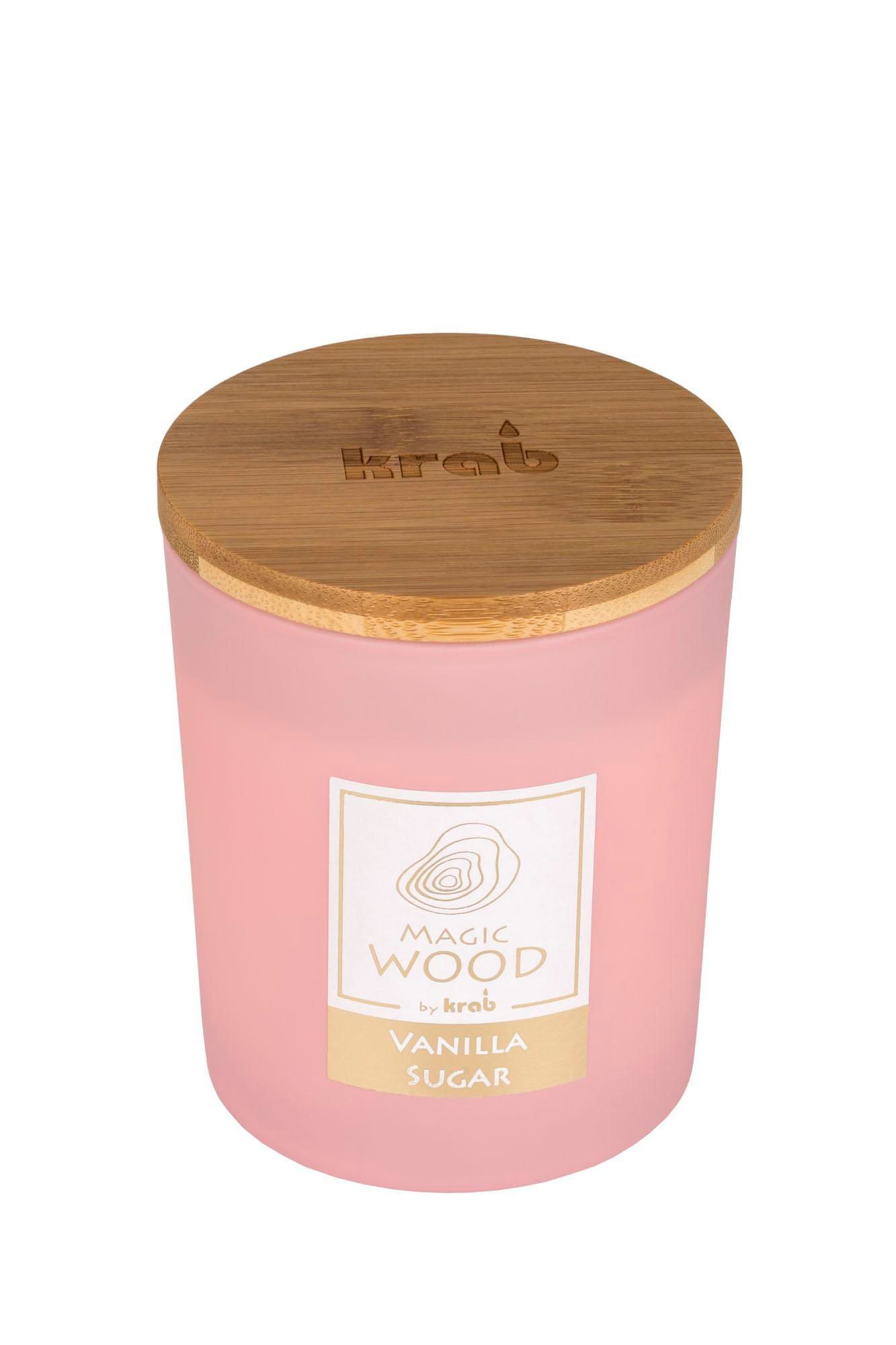 Domácnost a Zahrada - Krab Svíčka Magic Wood Vanilla Sugar 300g