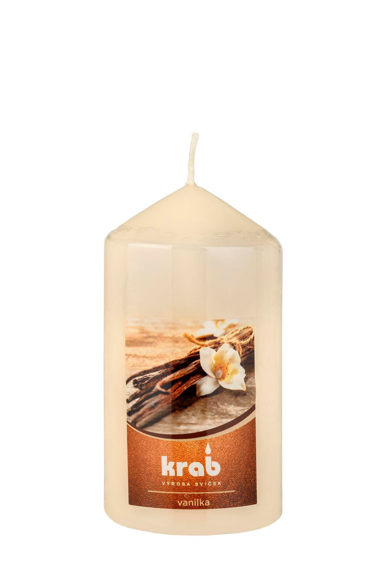 Domácnost a Zahrada - Krab Svíčka vonná vanilka 60x110 350 g