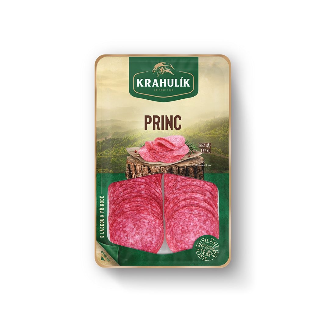 Uzeniny a lahůdky - Krahulík Princ krájený 75g
