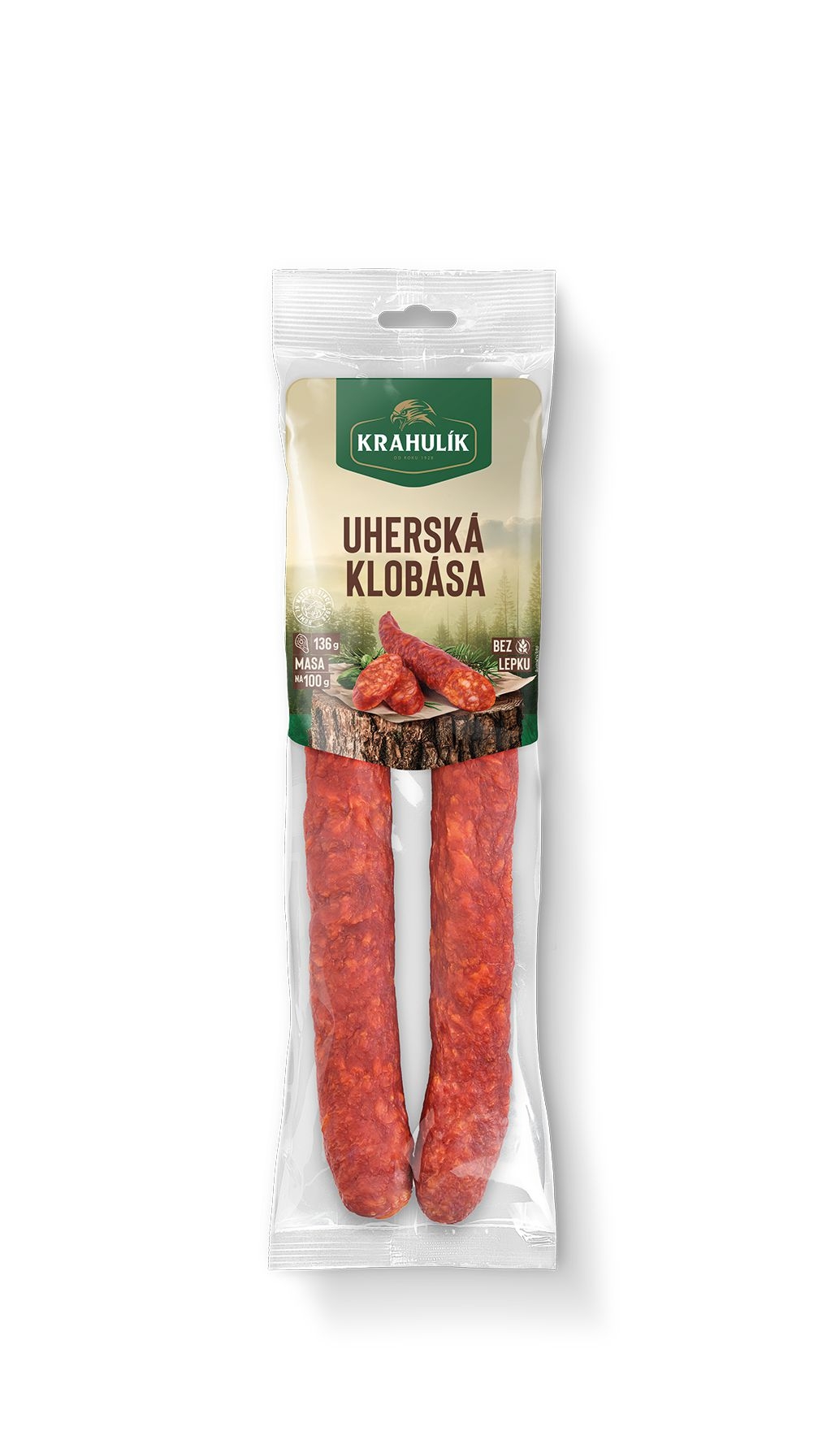 Uzeniny a lahůdky - Krahulík Uherská klobása 280 g