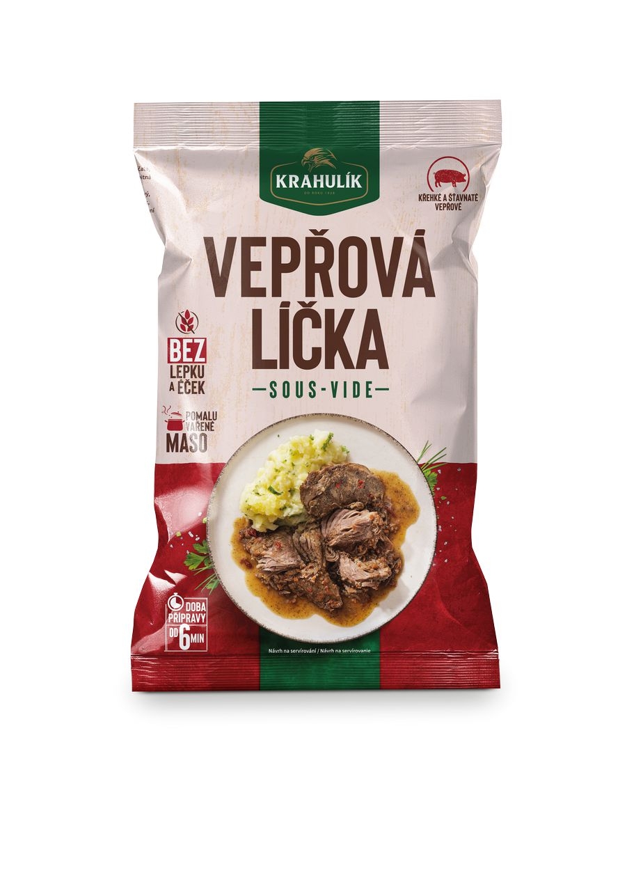 Hotová jídla - Krahulík Vepřová líčka sous-vide 300 g