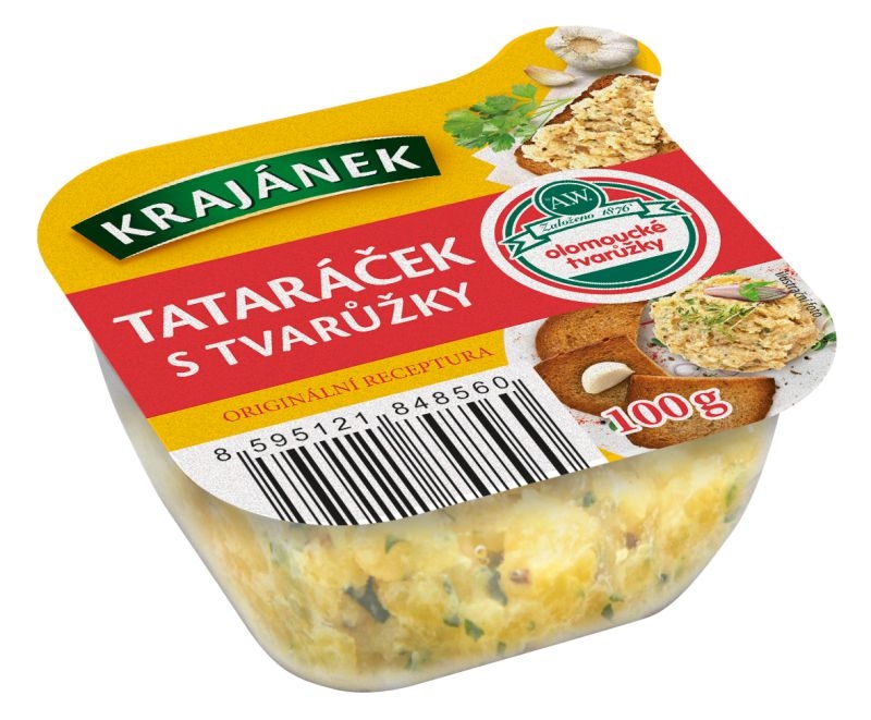Uzeniny a lahůdky - Krajánek Tataráček s tvarůžky 100 g