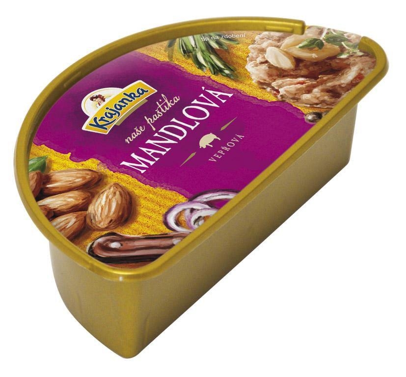 Uzeniny a lahůdky - Krajanka Naše paštika mandlová vepřová 150 g