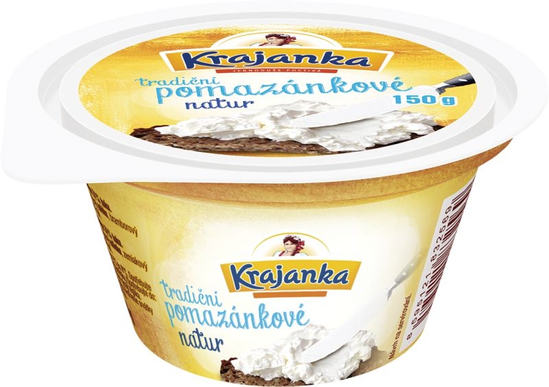 Mléčné a chlazené - Krajanka Tradiční pomazánkové natur 150g