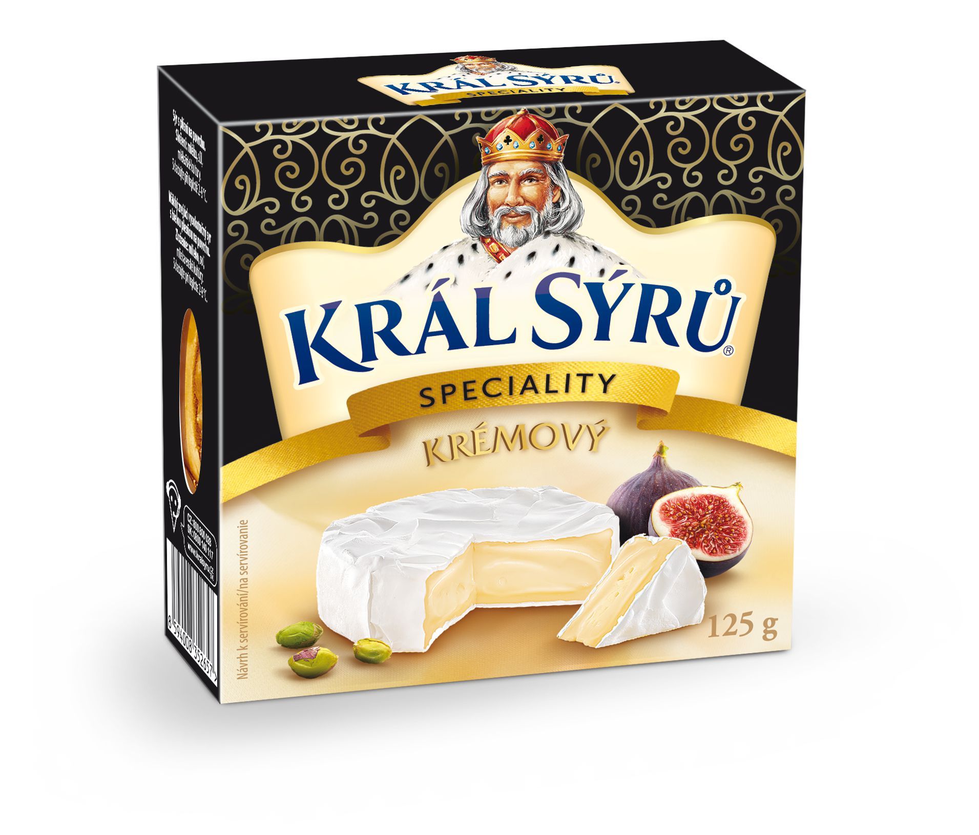 Mléčné a chlazené - Král Sýrů Krémový 125 g