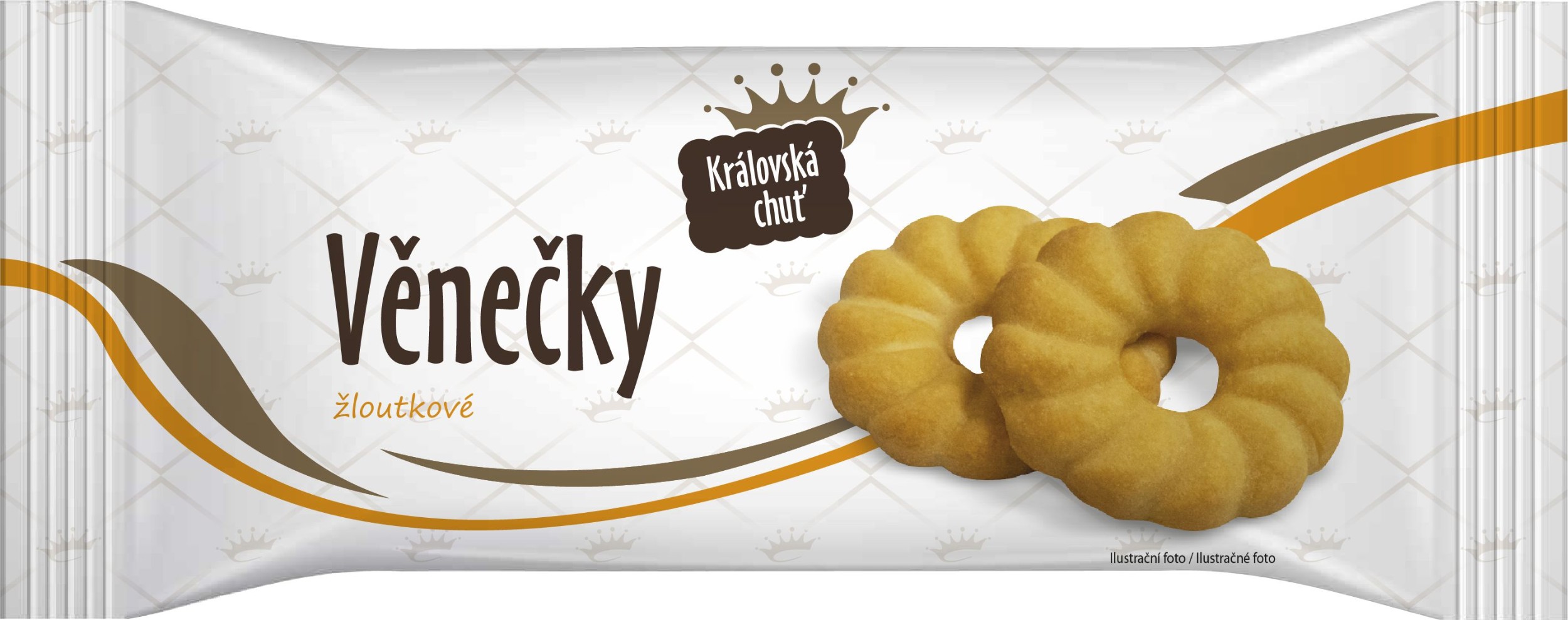 Trvanlivé potraviny - Královská chuť Věnečky žloutkové; 150 g