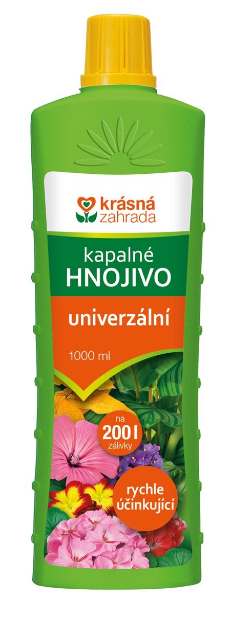 Domácnost a Zahrada - Krásná zahrada Kapalné hnojivo univerzální 1 l
