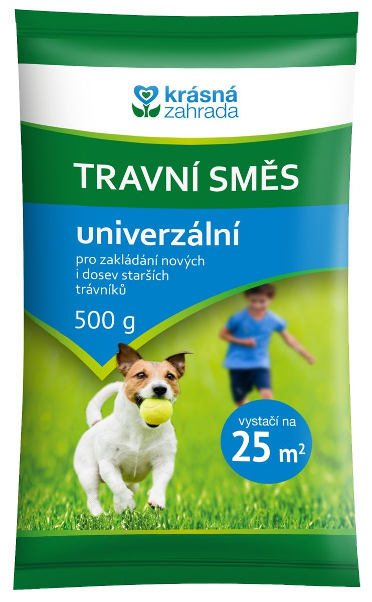 Domácnost a Zahrada - Krásná zahrada Travní směs univerzální 500 g
