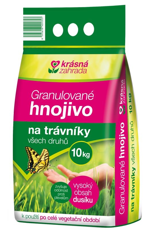 Domácnost a Zahrada - Krásná zahrada Trávníkové hnojivo 10 kg