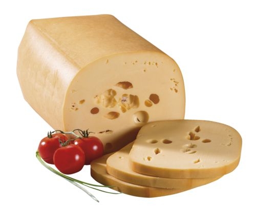 Krolewski Sýr 45% uzený plátky - ca. 150 g