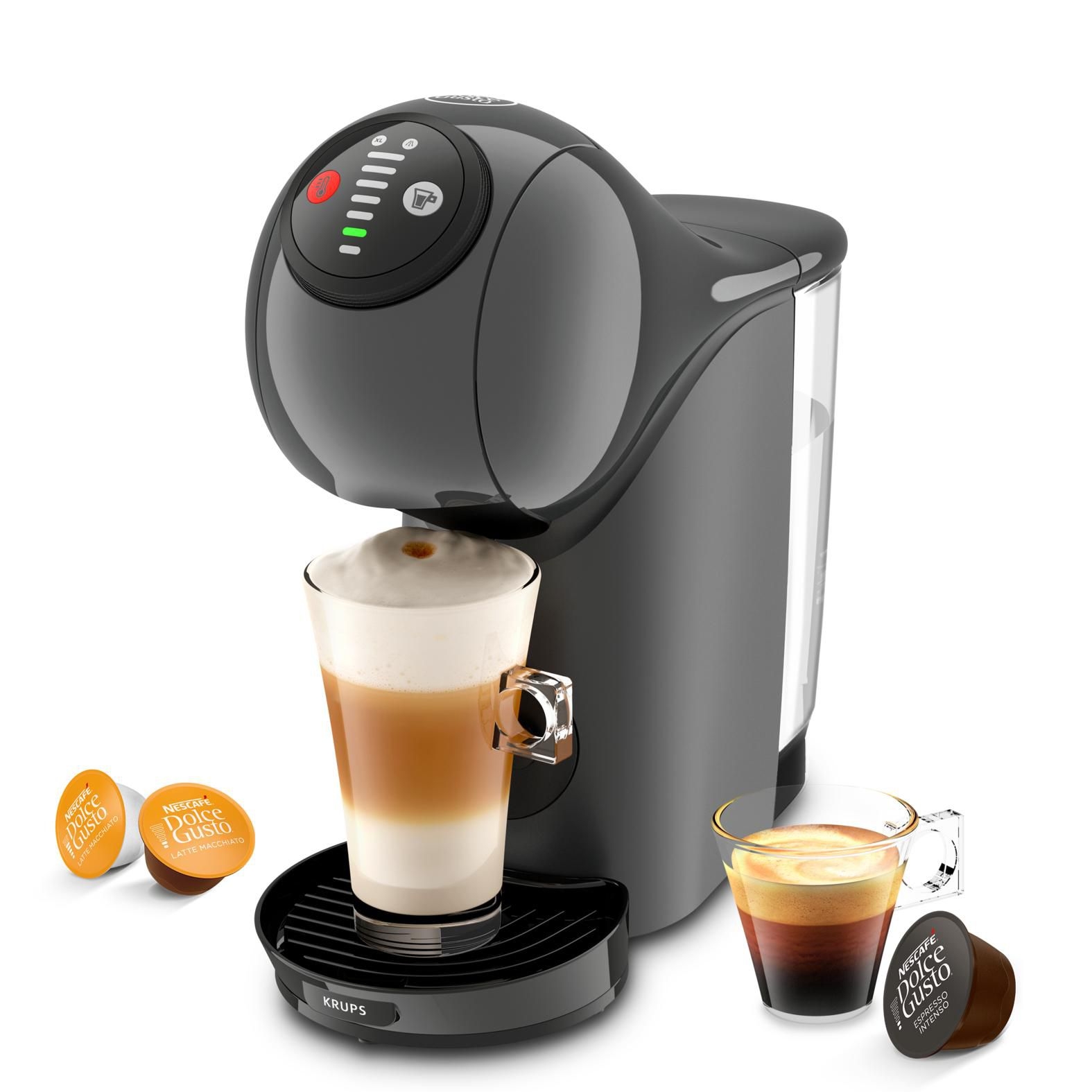 Elektro - Krups Espresso Genio S KP243B10 antracit