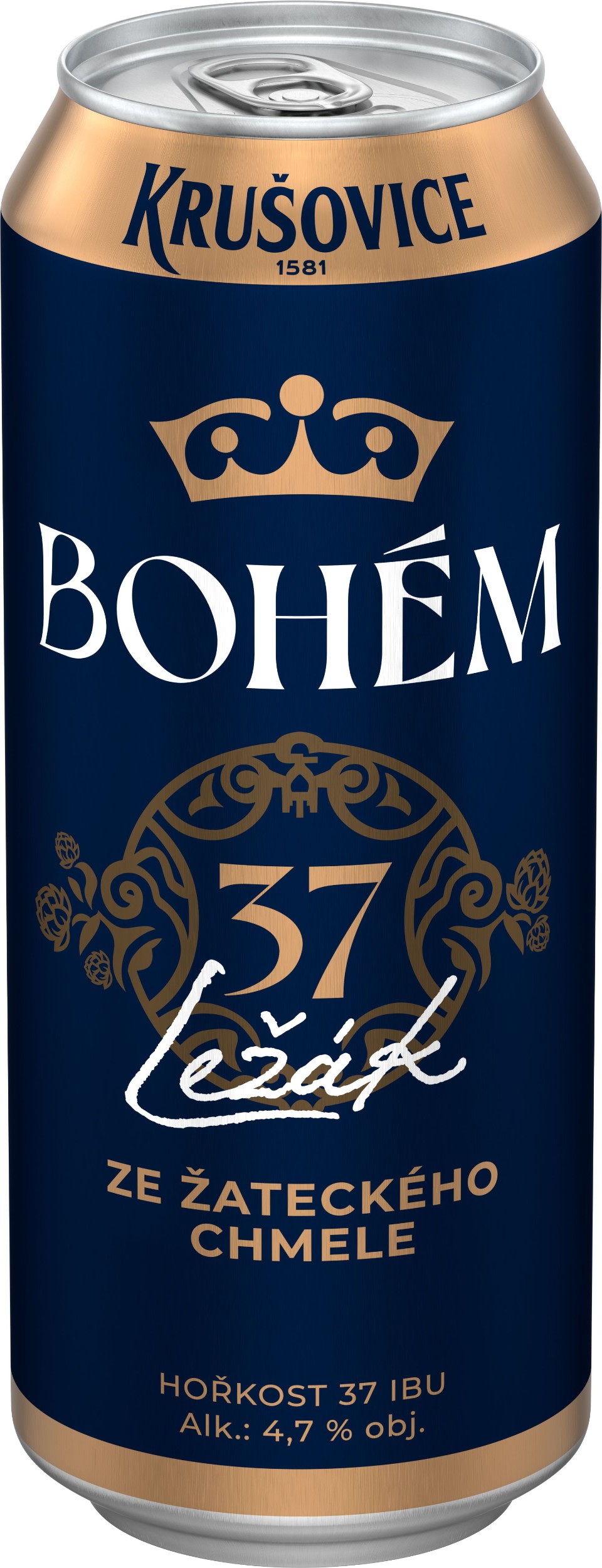 Nápoje - Krušovice Bohém plech 0,5l