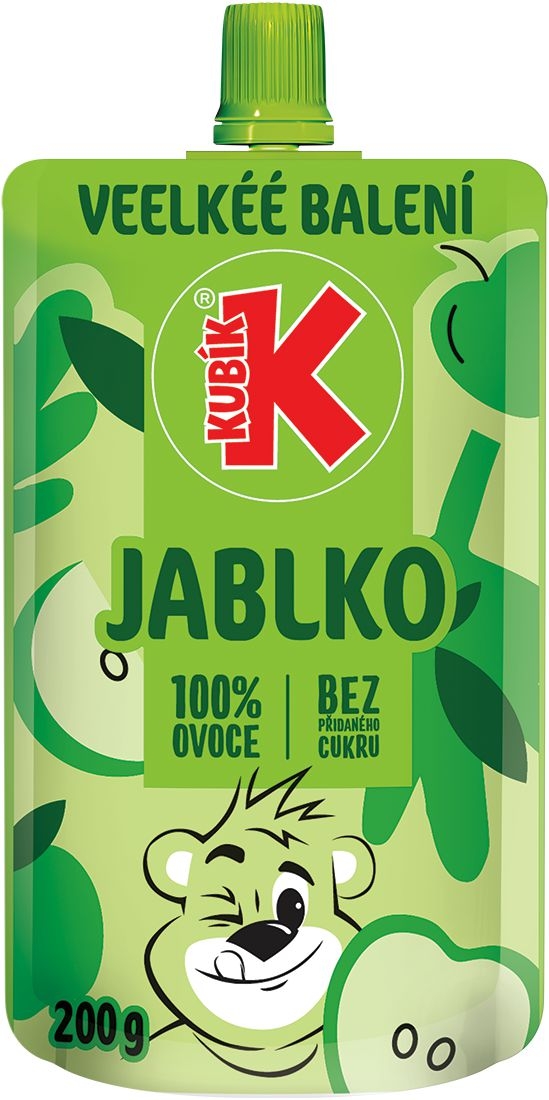 Svět dětí - Kubík Kapsička 100% jablko 200 g