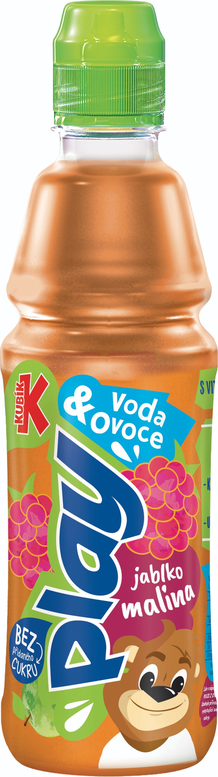 Svět dětí - Kubík Play Voda + ovoce příchuť Malina 0,4l