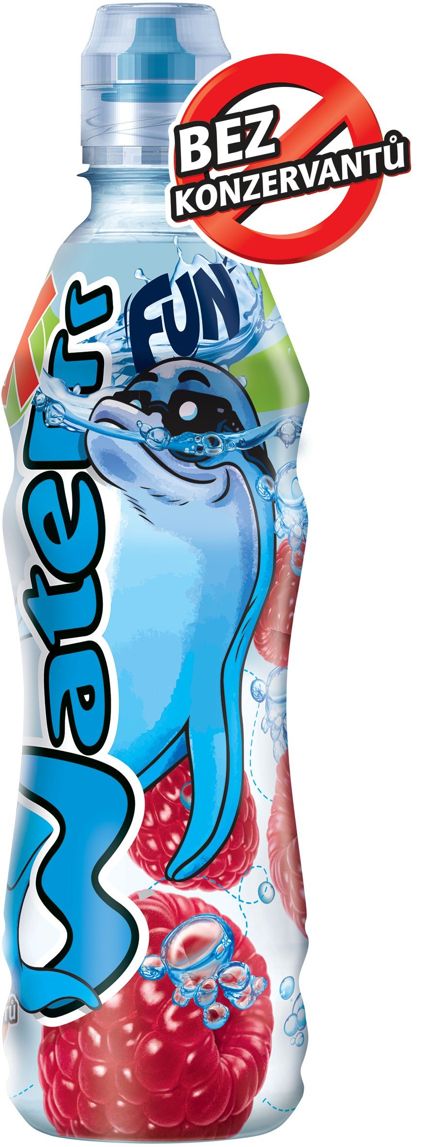Svět dětí - Kubík Waterrr malina 0,5 l