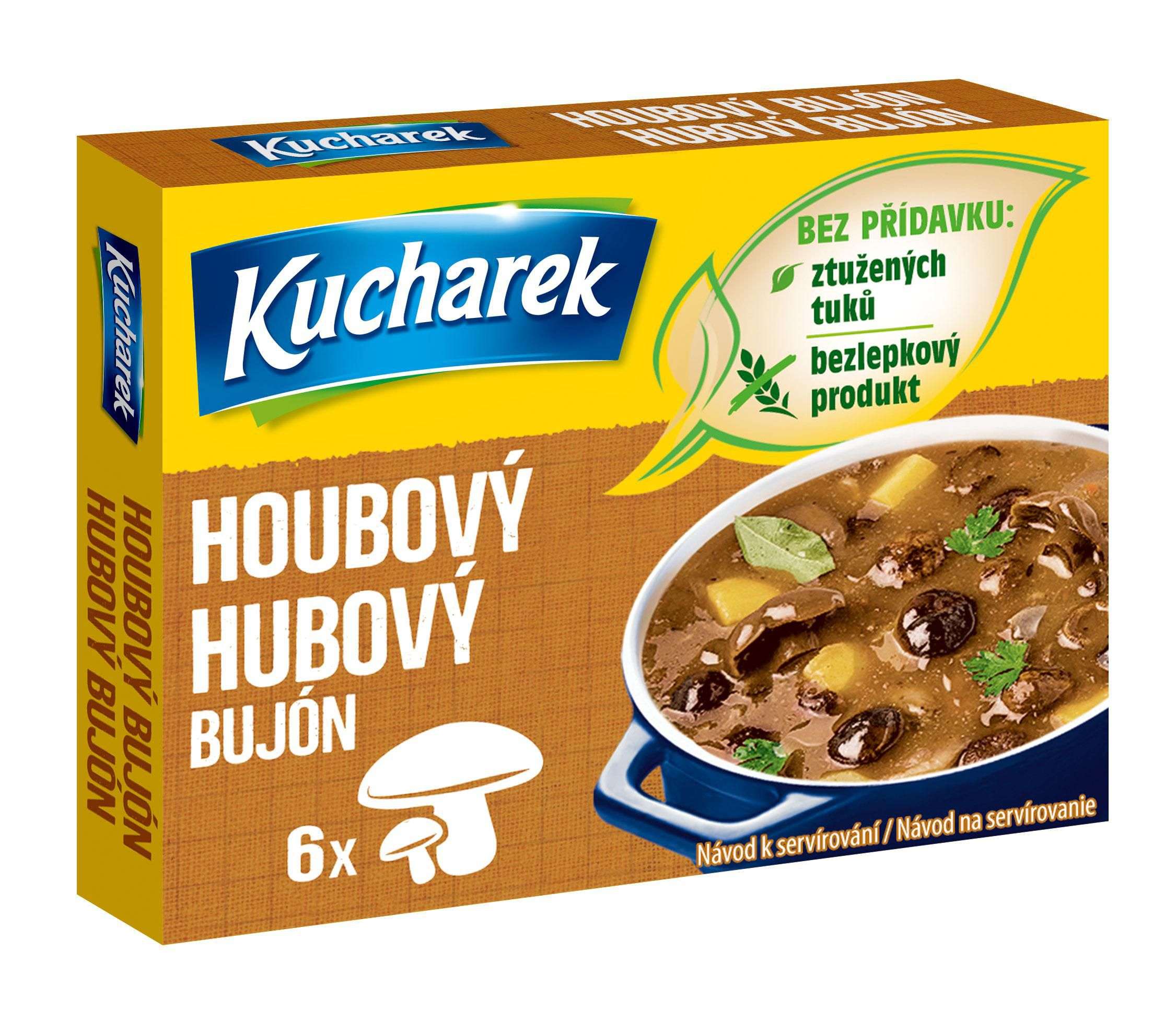 Trvanlivé potraviny - Kucharek Houbový bujón 60g