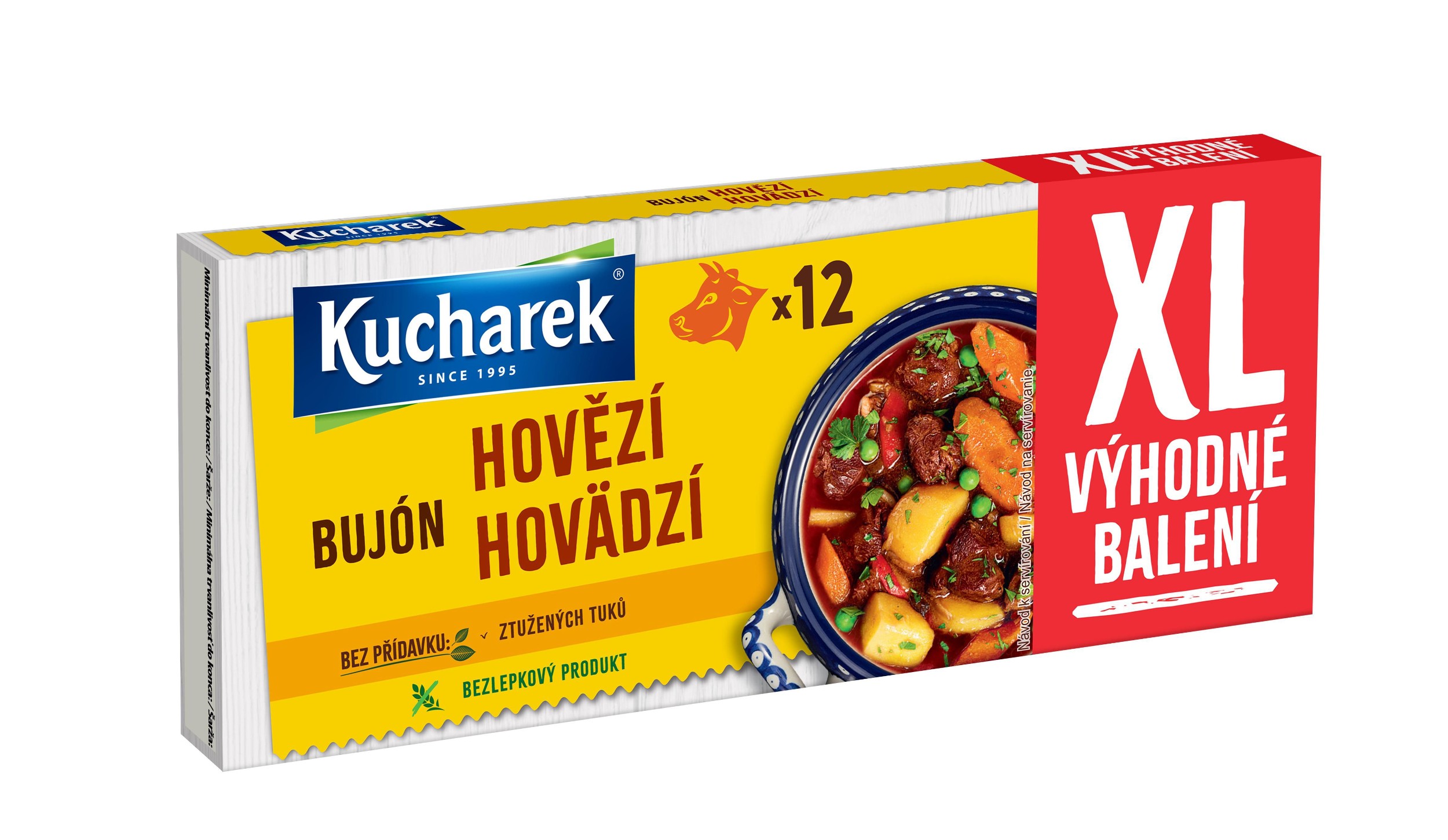 Trvanlivé potraviny - Kucharek Hovězí bujón 120g
