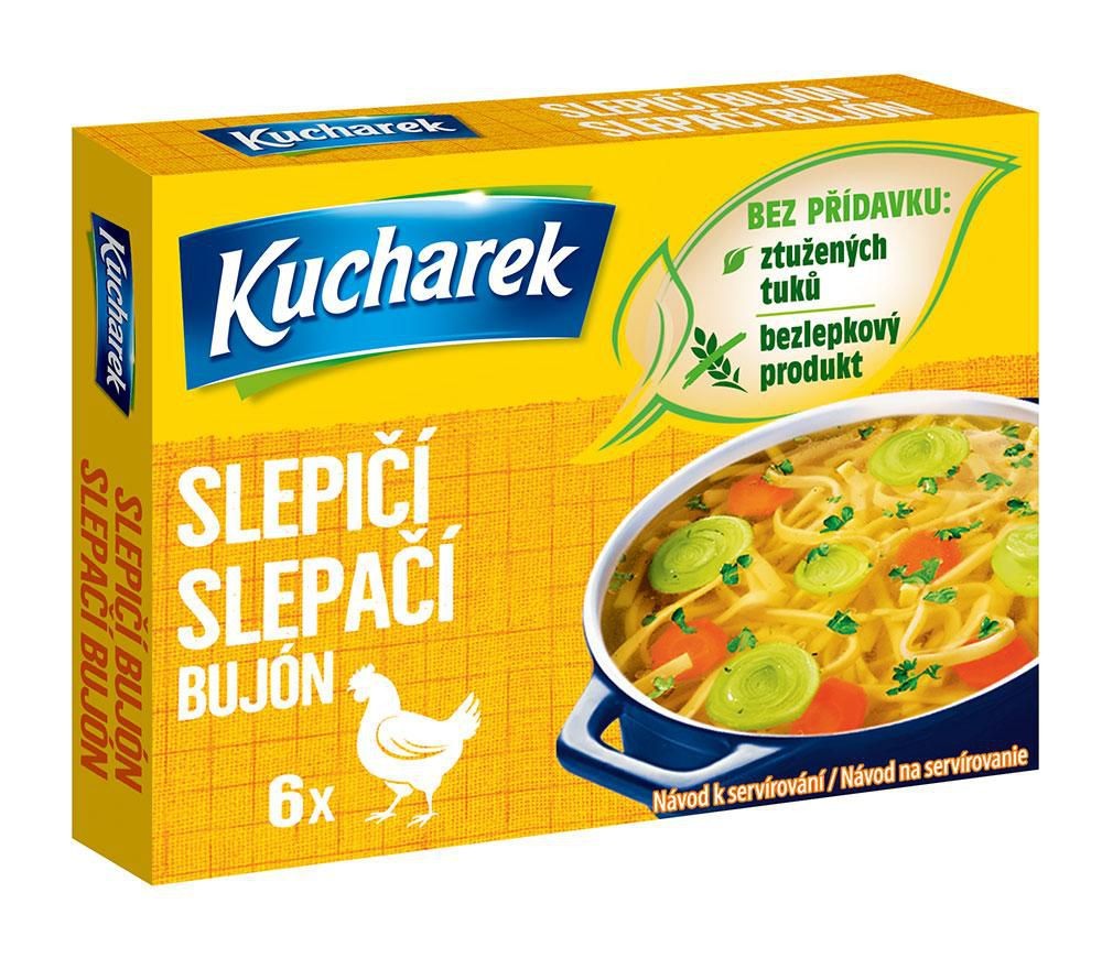 Trvanlivé potraviny - Kucharek Slepičí bujón 60 g