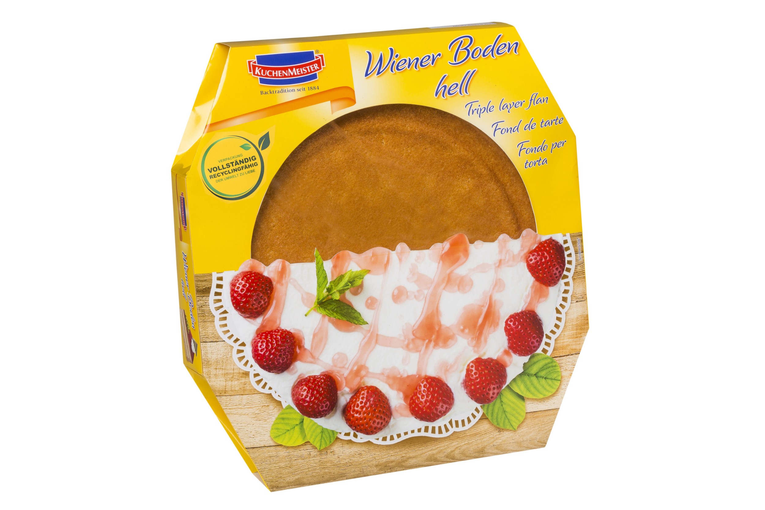 Pekárna a cukrárna - Kuchenmeister Dortový korpus světlý jemné pečivo z třených hmot 400 g