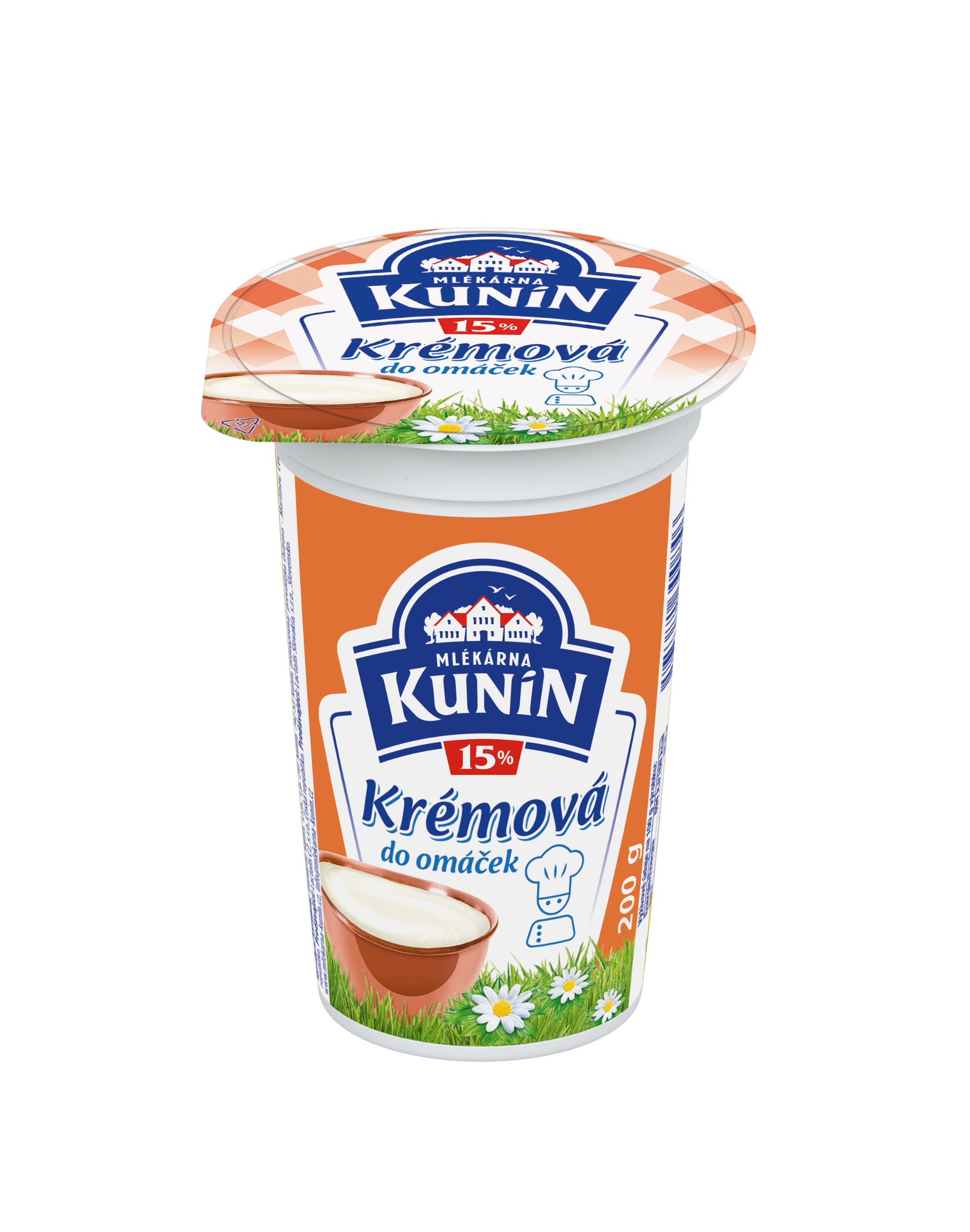 Mléčné a chlazené - Kunín Krémová do omáček 15% 200g