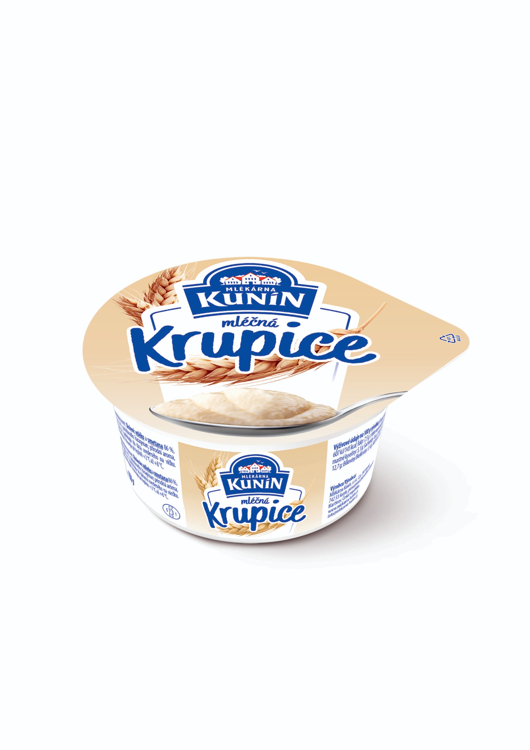 Mléčné a chlazené - Kunín Mléčná krupice natural 150 g