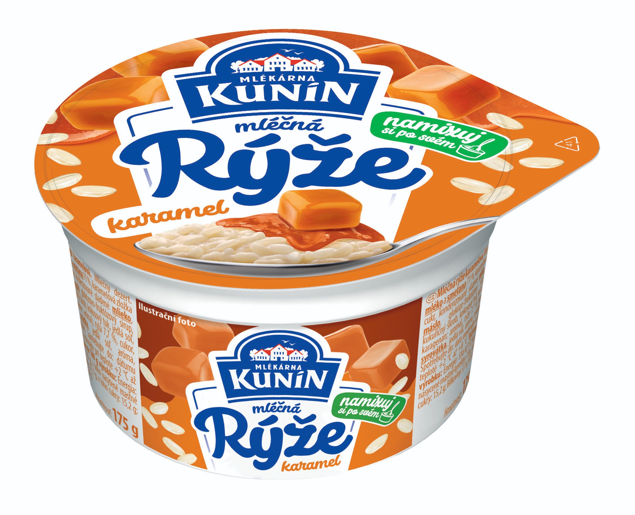 Mléčné a chlazené - Kunín Mléčná rýže karamel 175 g
