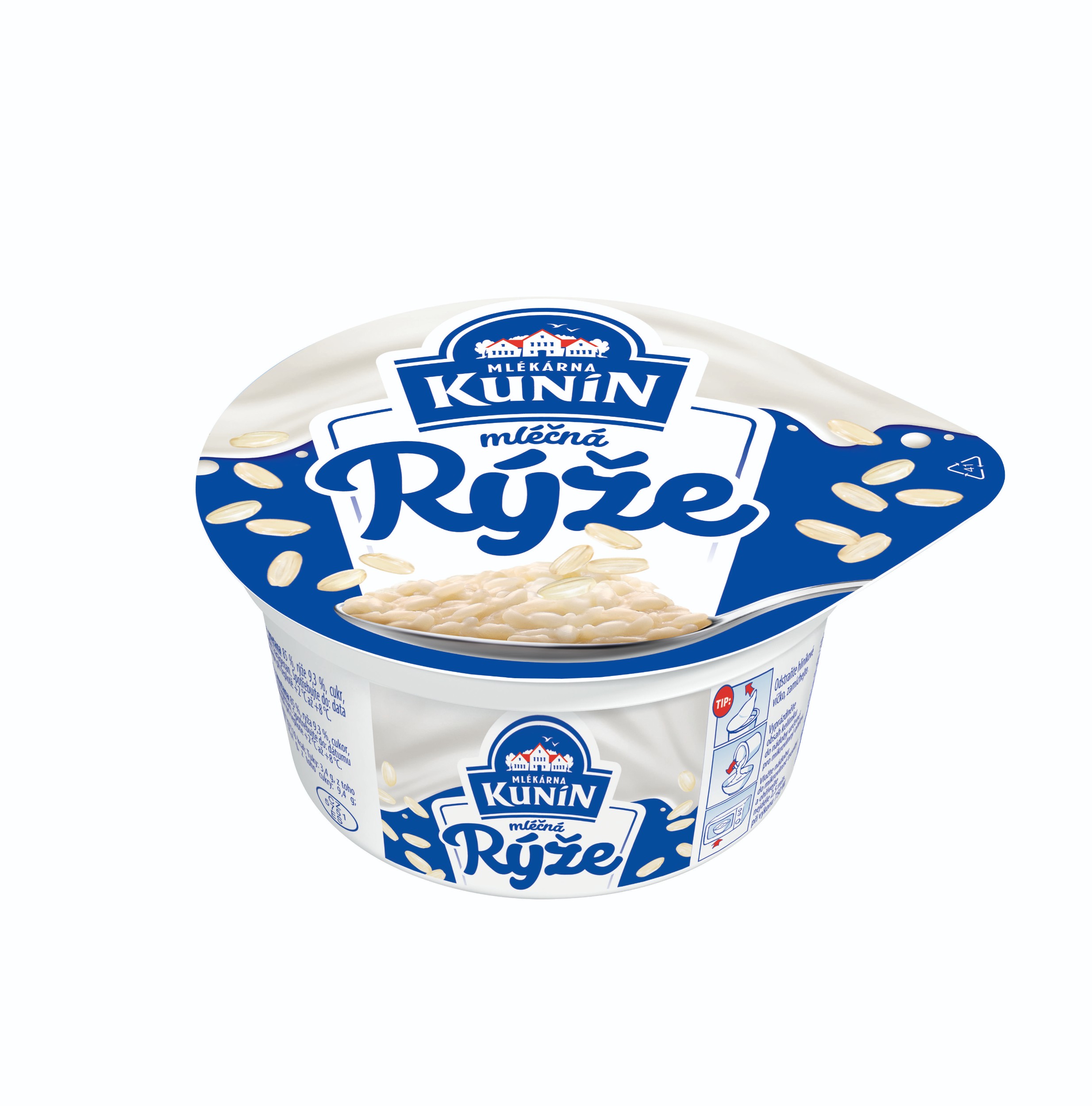 Mléčné a chlazené - Kunín Mléčná rýže natural 150 g
