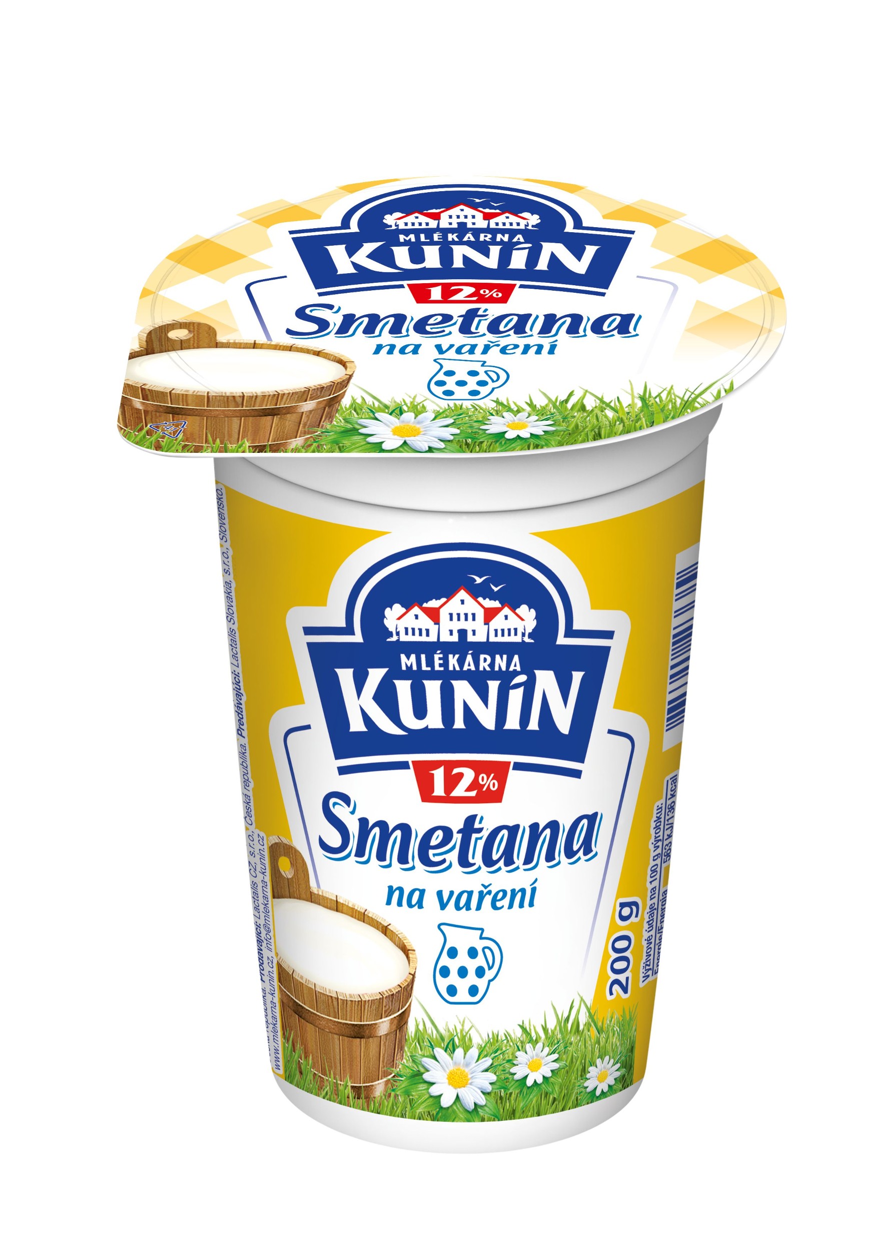 Kunín Smetana 12% 200 g-0