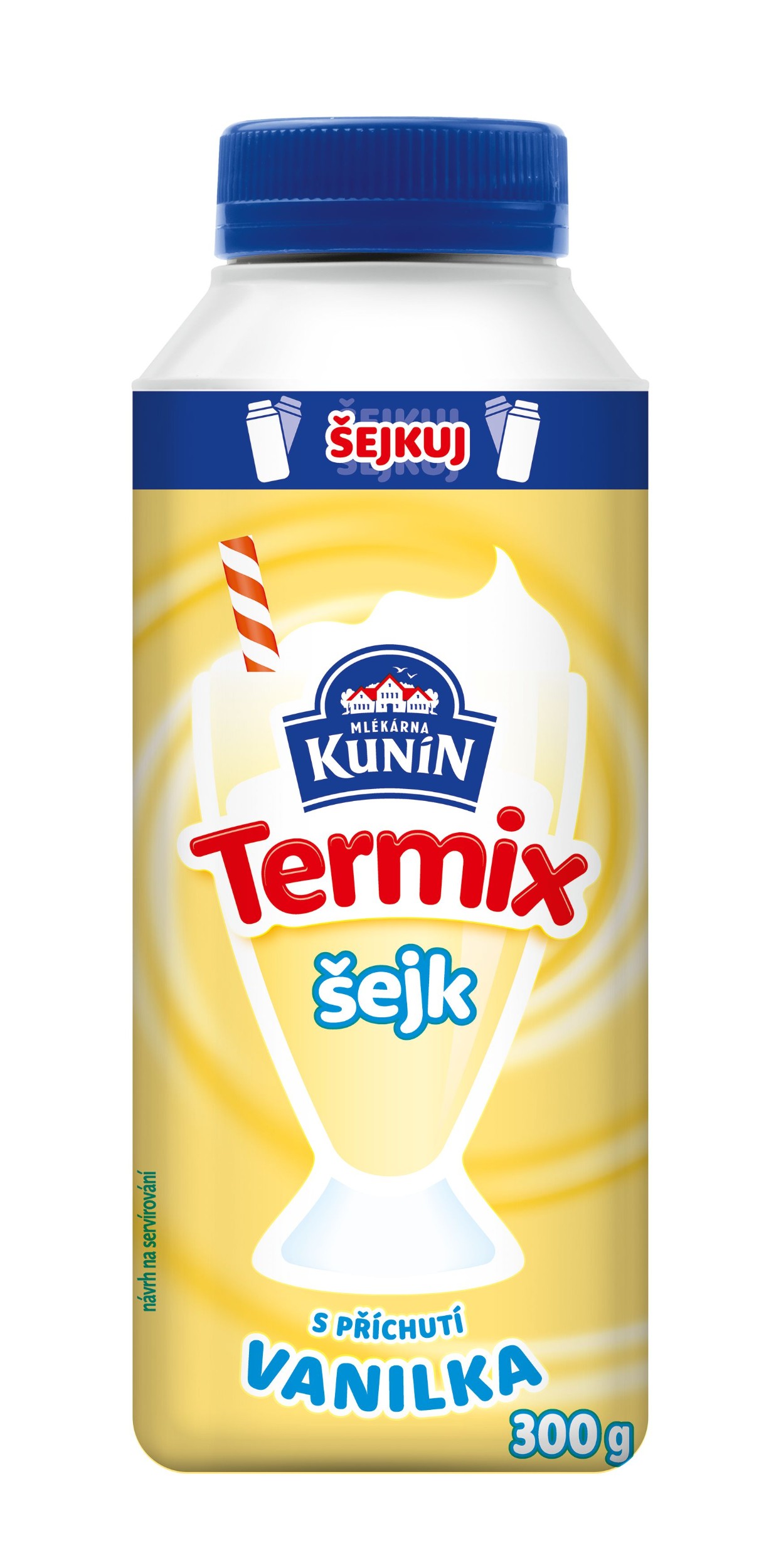 Mléčné a chlazené - Kunín Termix Šejk s příchutí vanilka 300 g