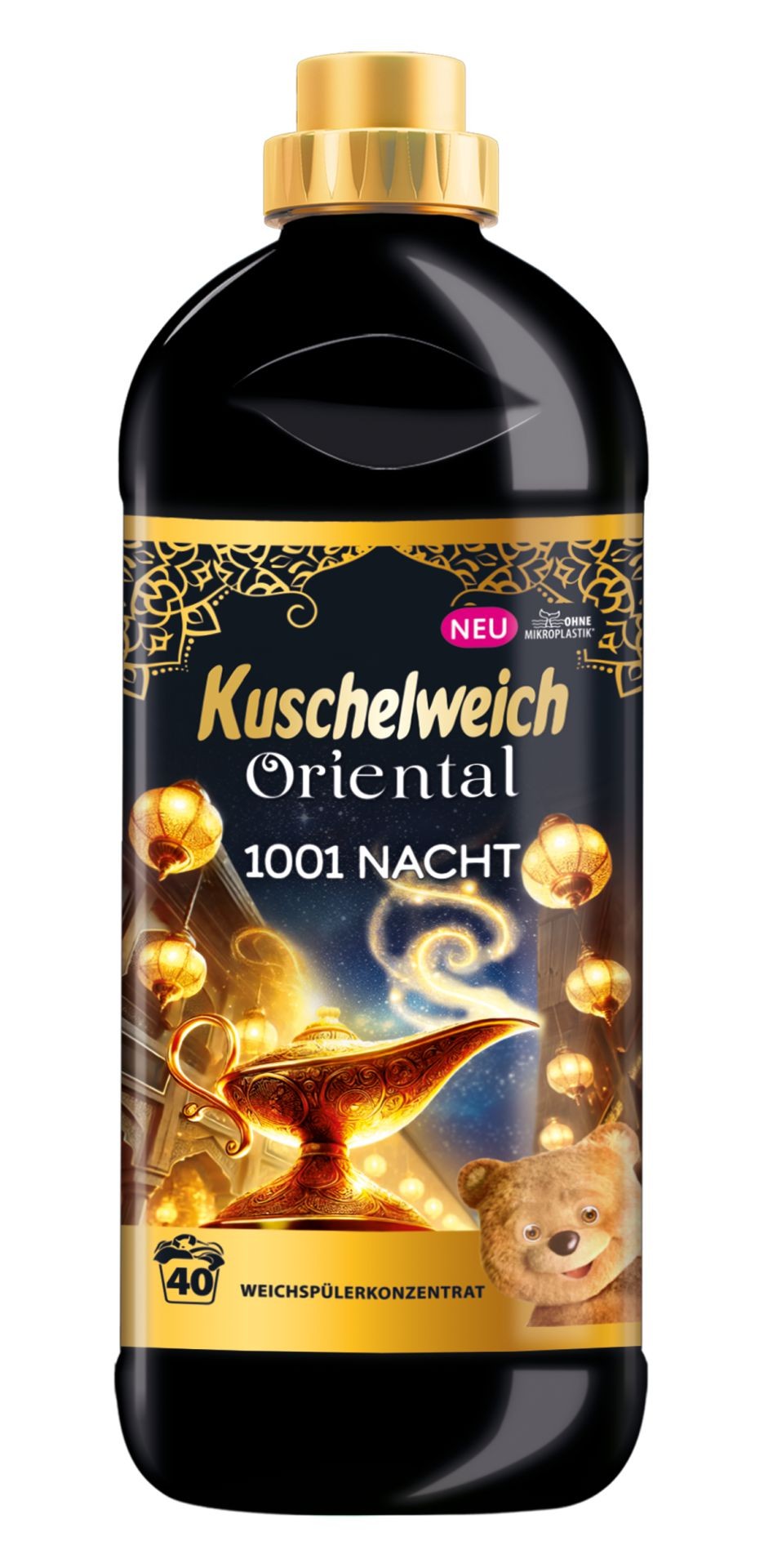 Drogerie a kosmetika - Kuschelweich aviváž 1L 1001 Nacht 40 dávek