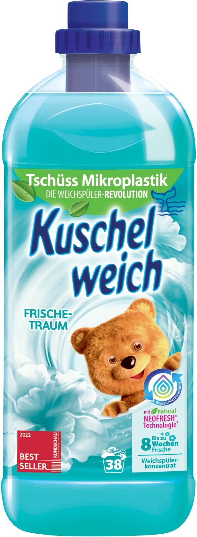 Drogerie a kosmetika - Kuschelweich aviváž Frische Traum 38 dávek