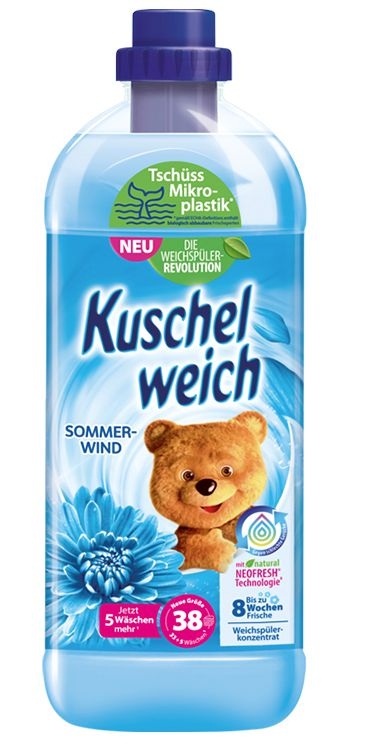 Drogerie a kosmetika - Kuschelweich aviváž Letní vánek Sommerwind 38 dávek