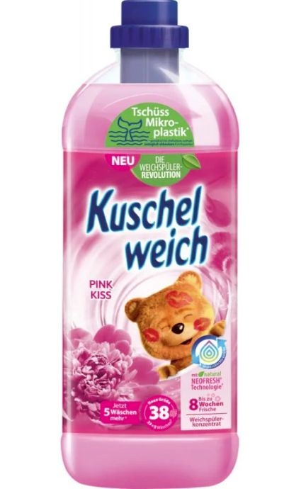 Drogerie a kosmetika - Kuschelweich aviváž Pink Kiss 38 dávek