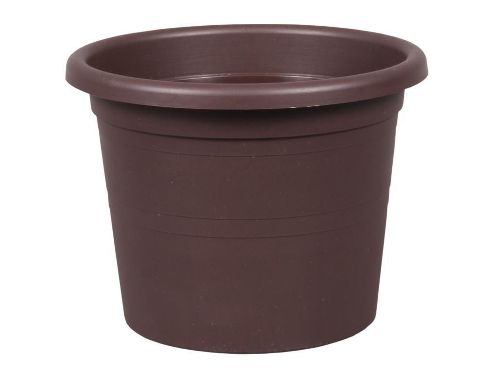Domácnost a Zahrada - Květník SAKURA plastový d18cm hnědá