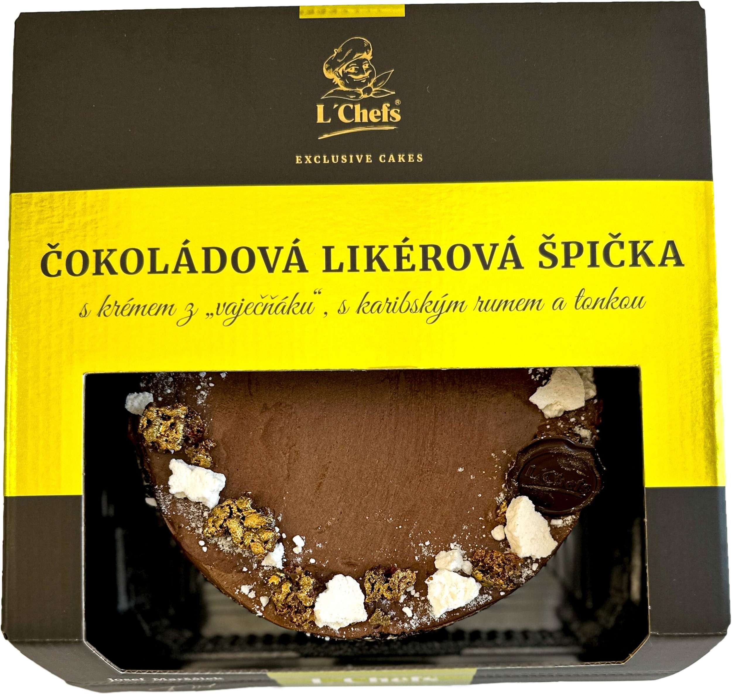 Pekárna a cukrárna - L'Chefs - Čokoládová likérová špička 600 g