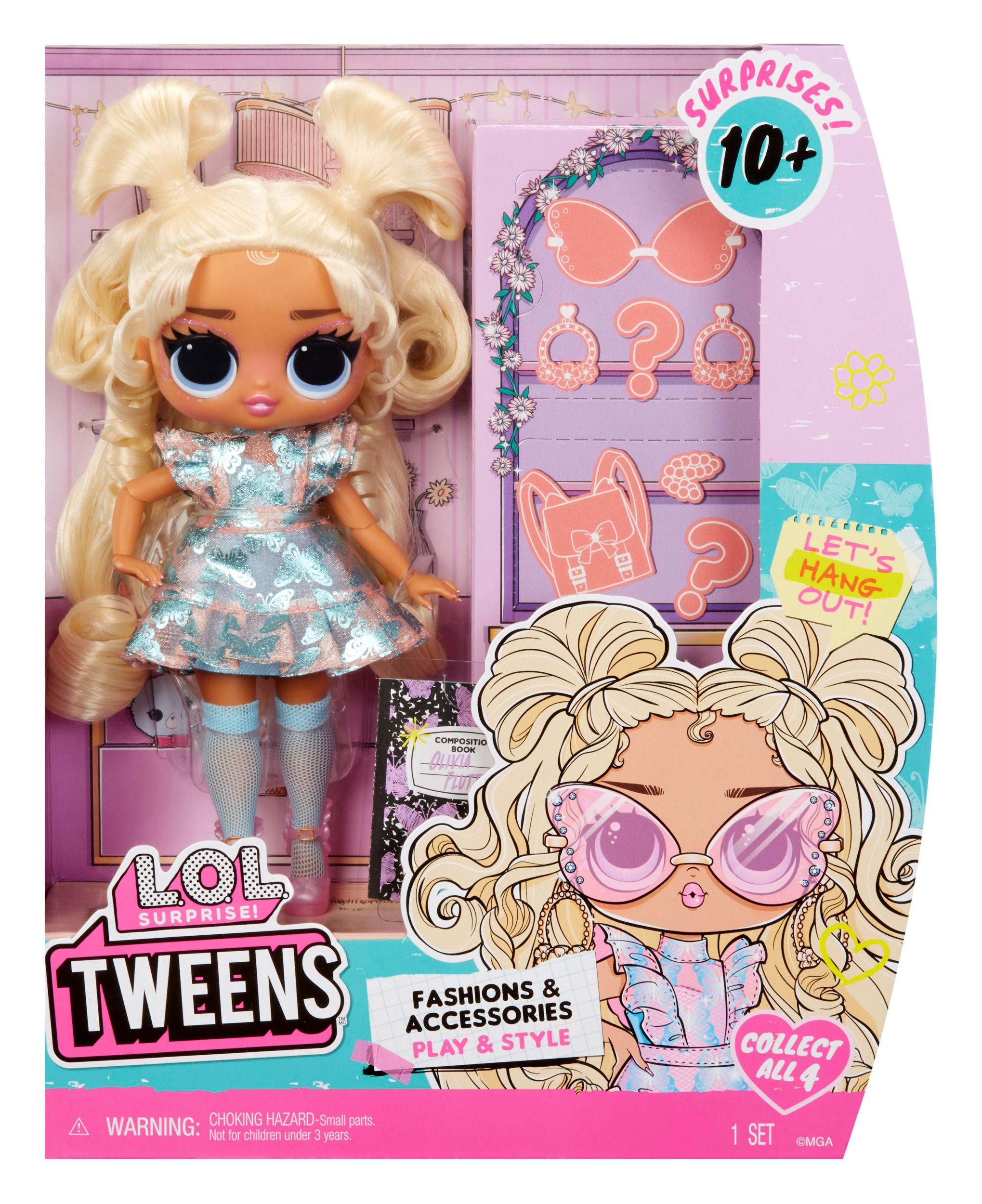 Svět dětí - L.O.L. Surprise! Tweens panenka - Olivia Flutter