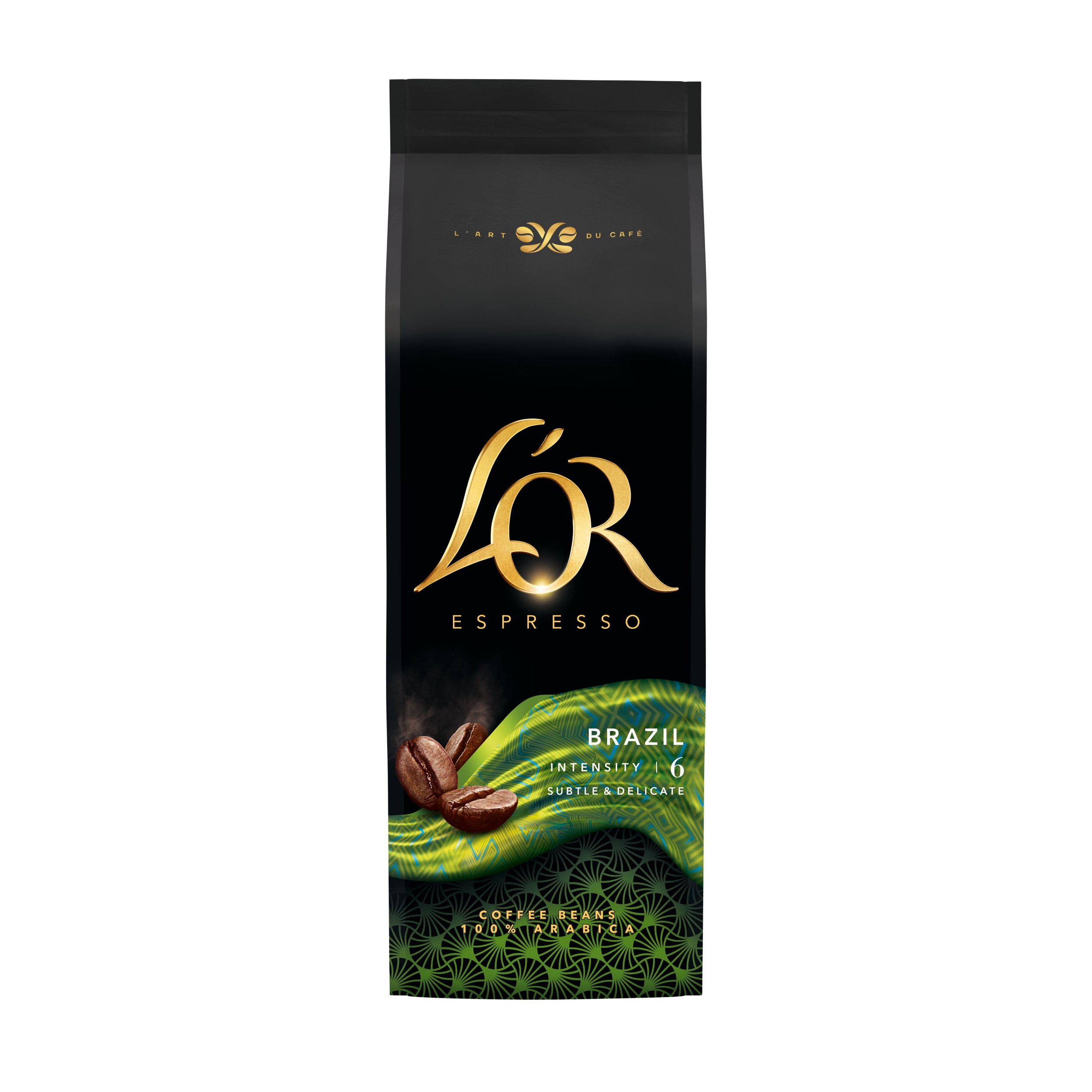Nápoje - L'OR Brazil Espresso Zrnková káva 500g