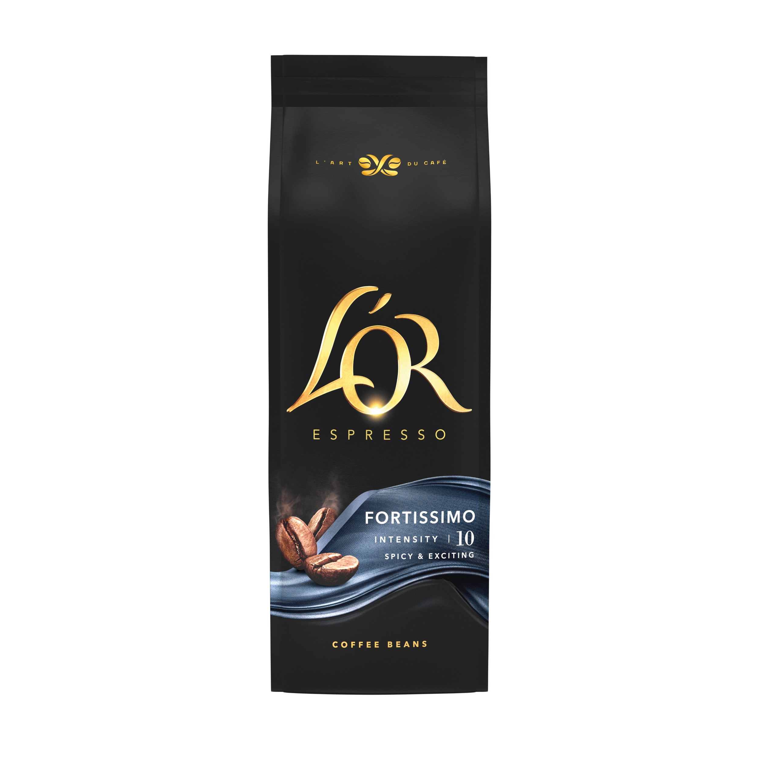 Nápoje - L'OR Espresso Fortissimo káva pražená zrnková 500 g
