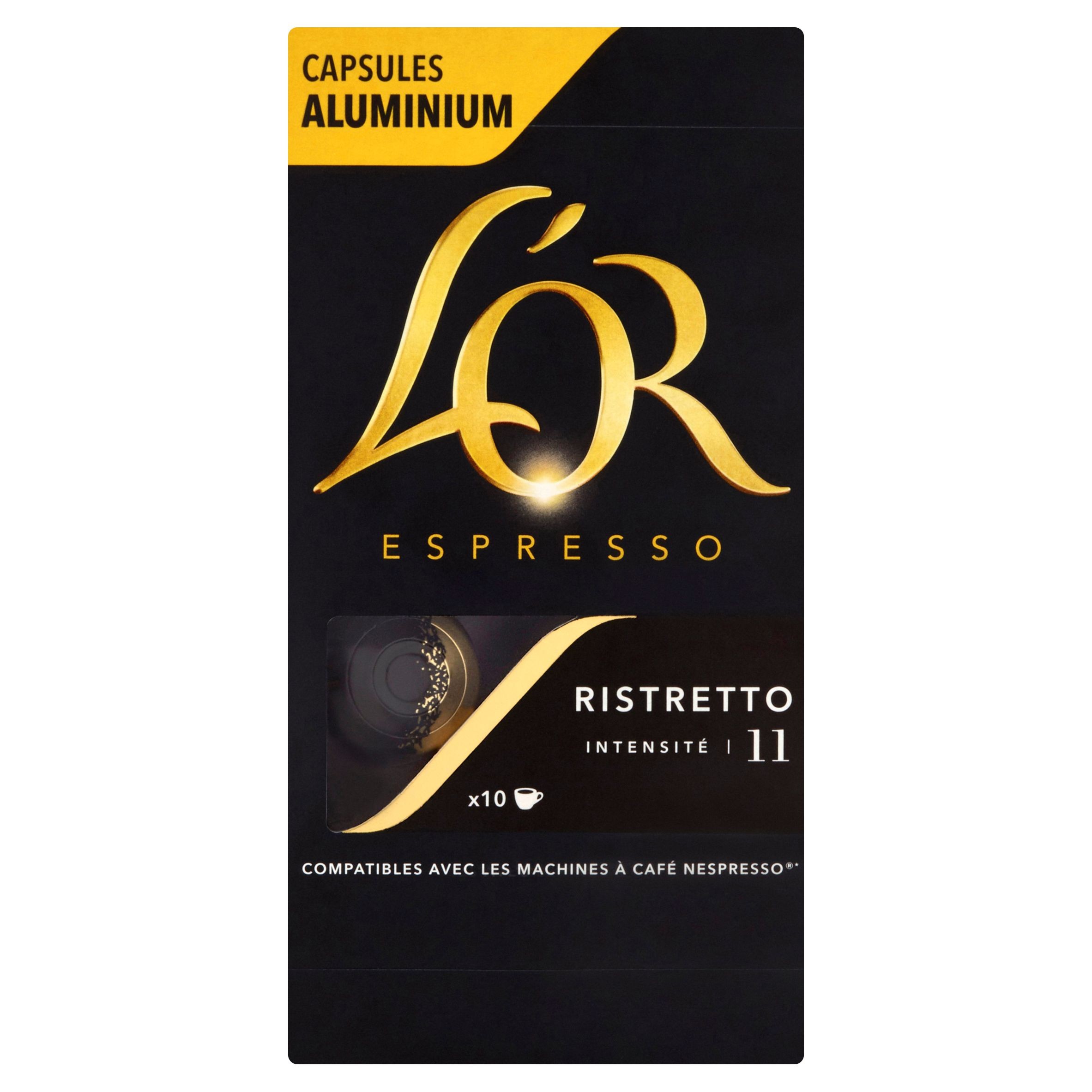 Nápoje - L'OR Espresso Ristretto Intenzita 11 10 ks