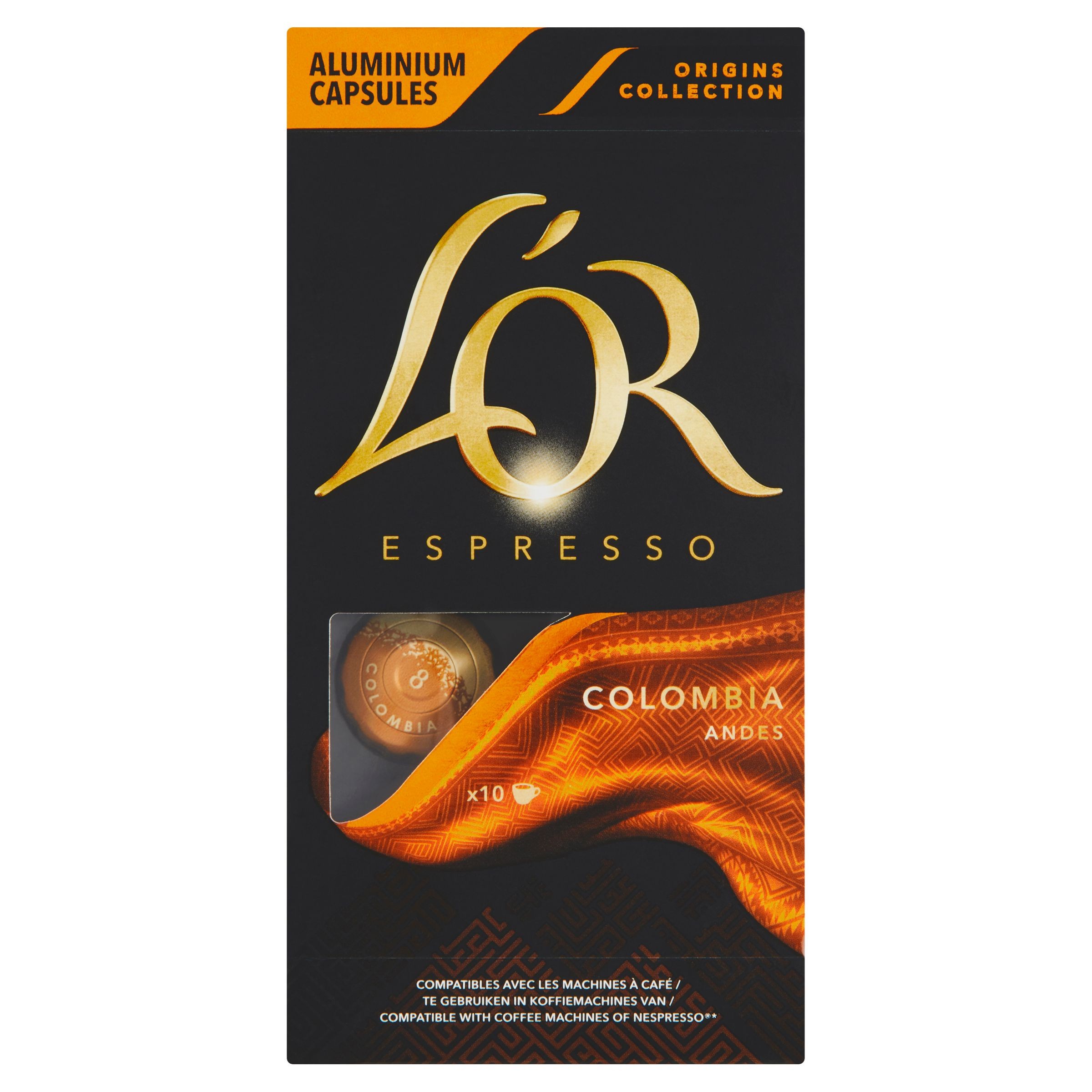 Nápoje - L'OR Kapsle Colombia 10 ks