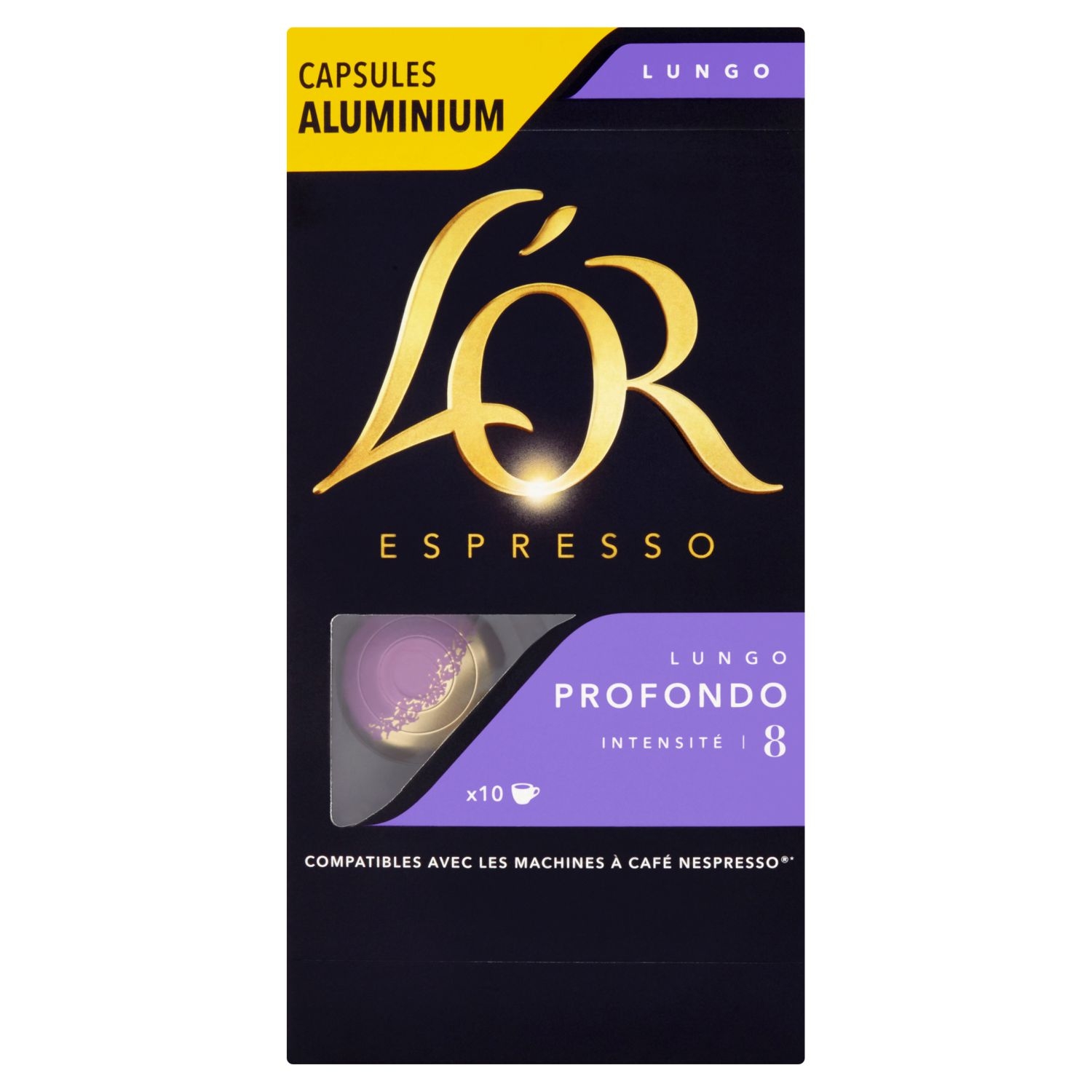 Nápoje - L'OR Lungo Profondo Intenzita 8 10 ks